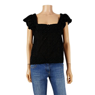 T-shirt ajour - taille 38 - manoukia - Modalova