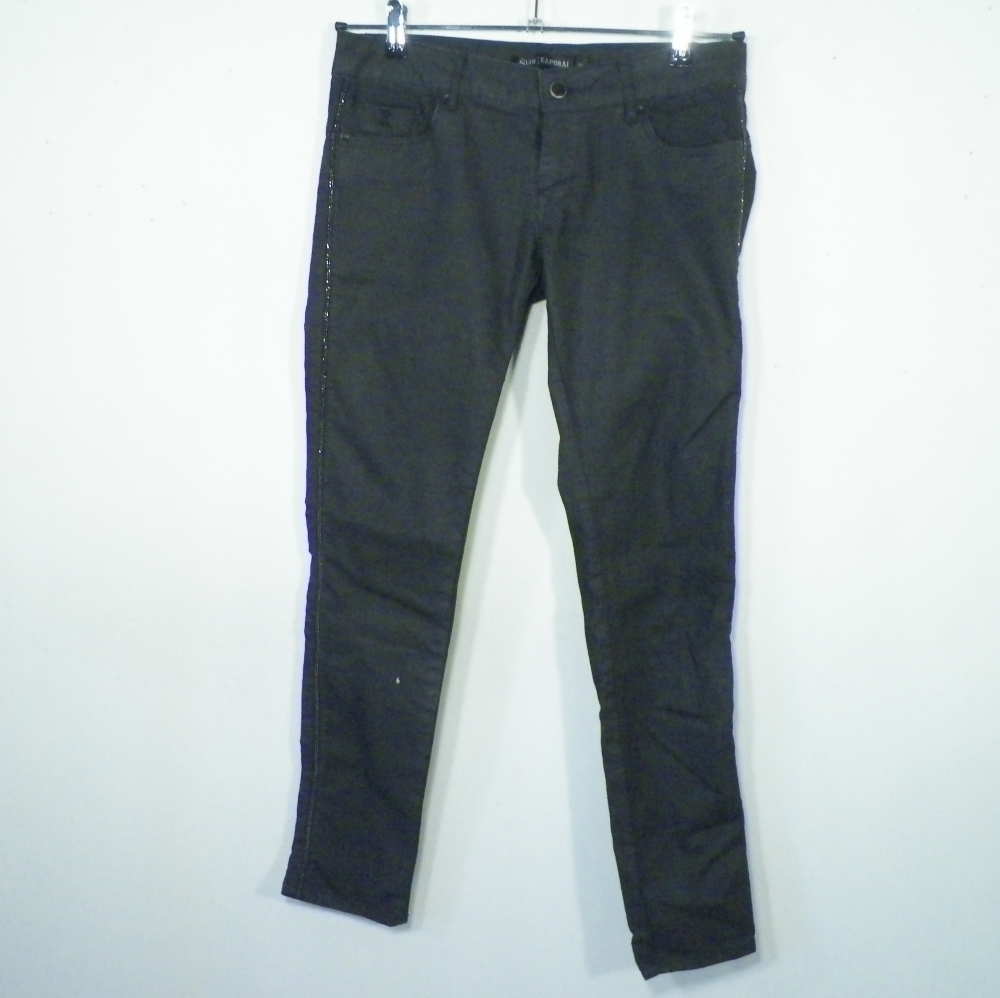 Pantalon Femme Noir KAPORAL T 38. Bon état -  reconditionné disponible sur Label Emmaüs