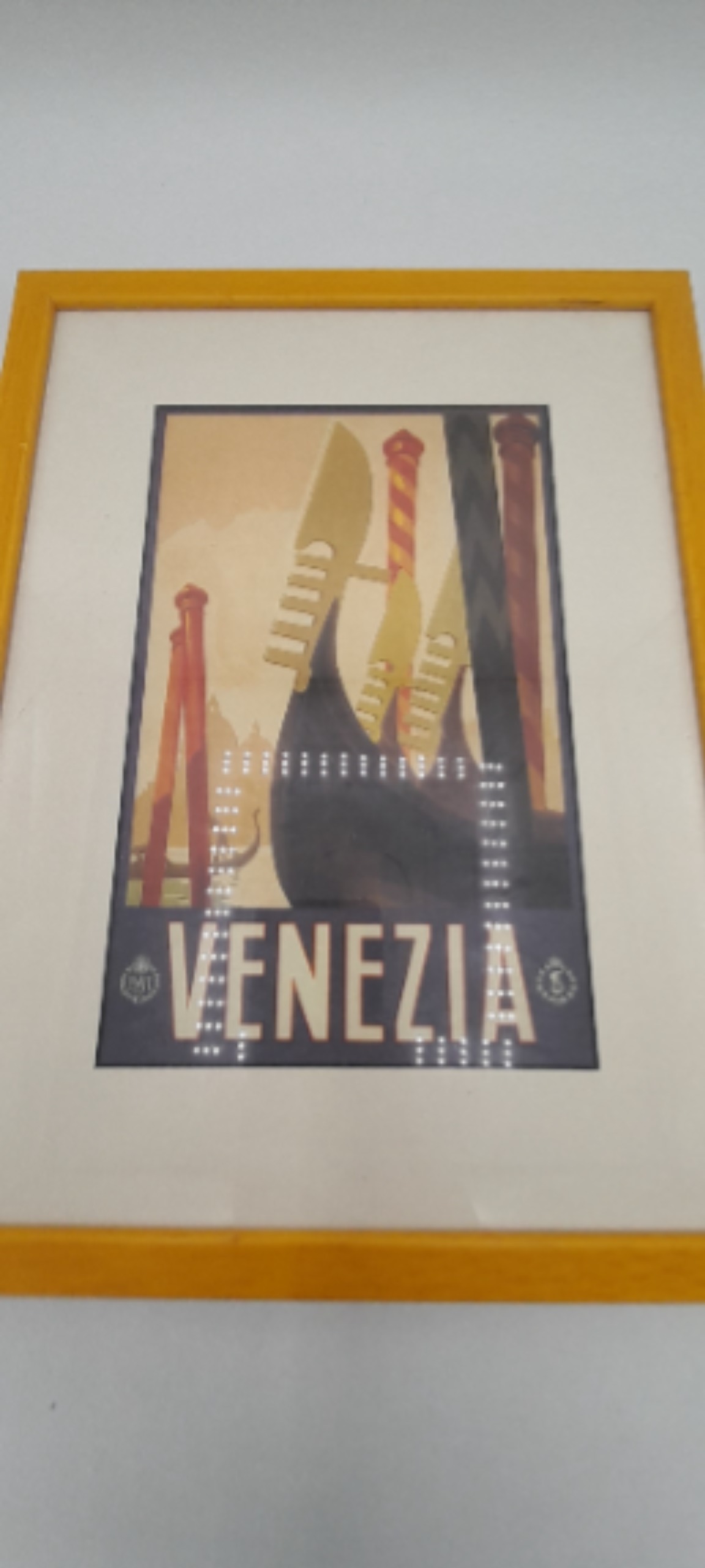 Affiche sur bois 