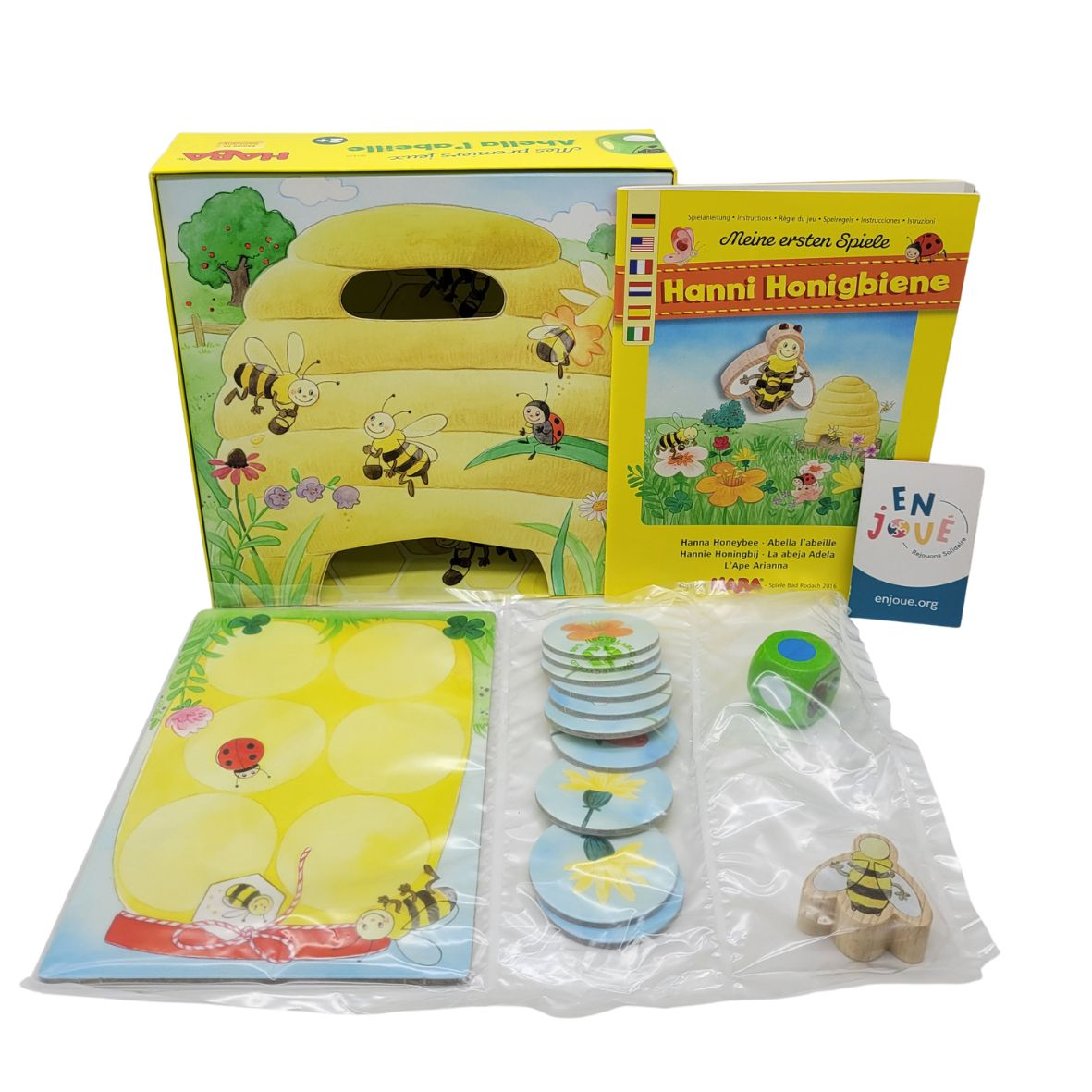 Voir photo 2 de Jeu de société - Abella l'abeille - Haba - À partir de 2 ans. Jeu de société - Abella l'abeille - Haba - À partir de 2 ans. Bon état - Vue 2 -