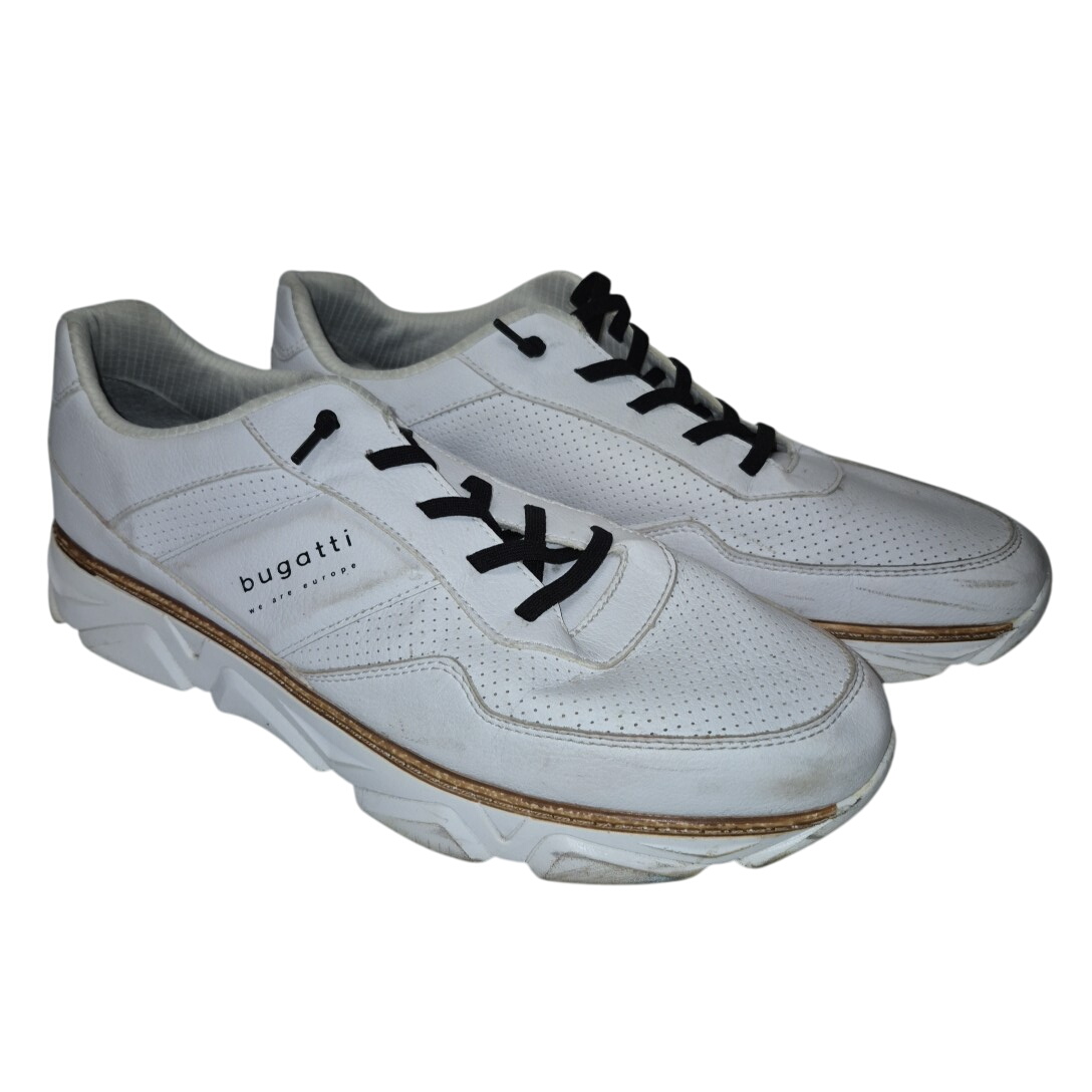 Basket blanche Bugatti - Taille 46 - Label Emmaus - Modalova