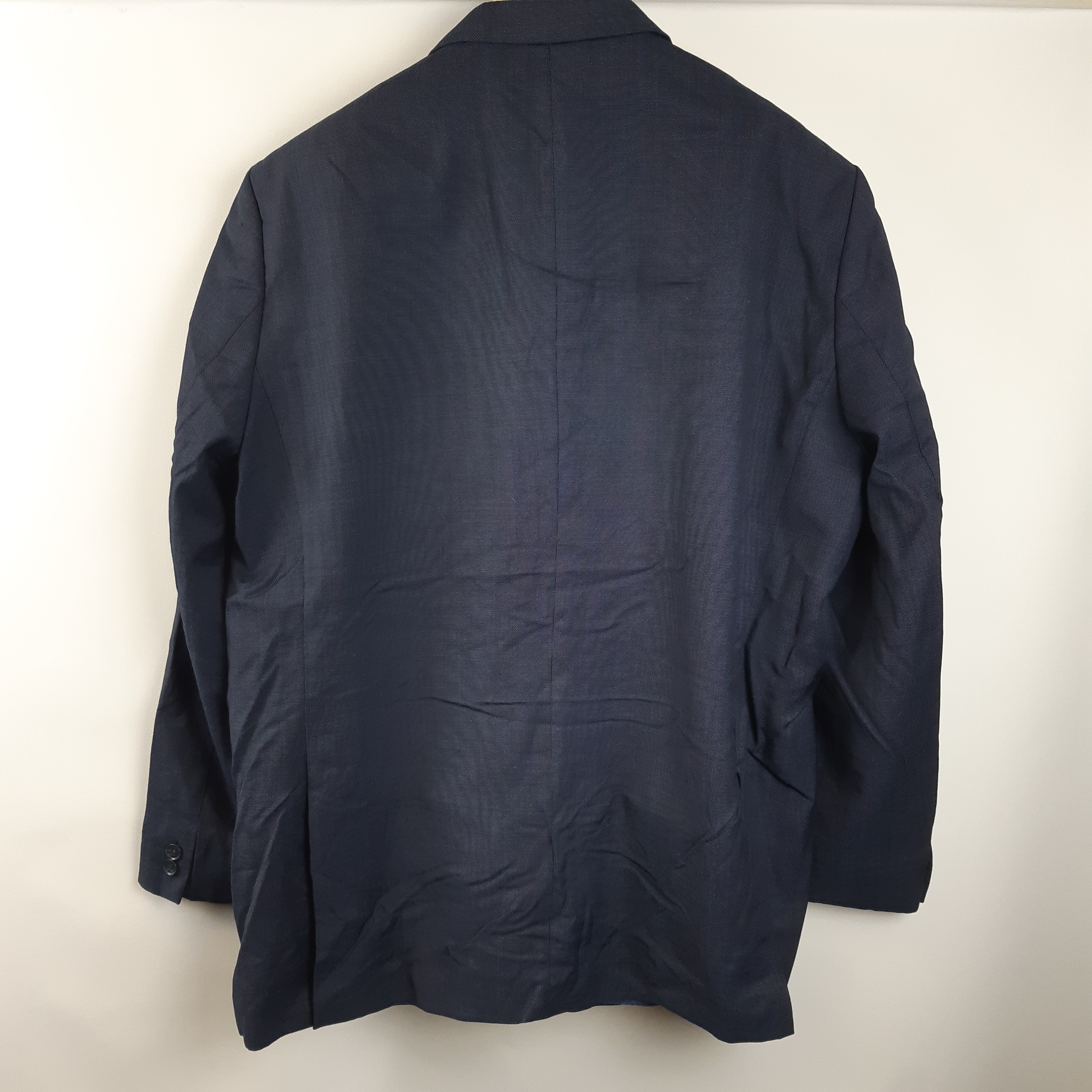 Reda - Veste costume laine bleu chic - Taille 60 (estimée 47) Très bon état - Vue 5 - 