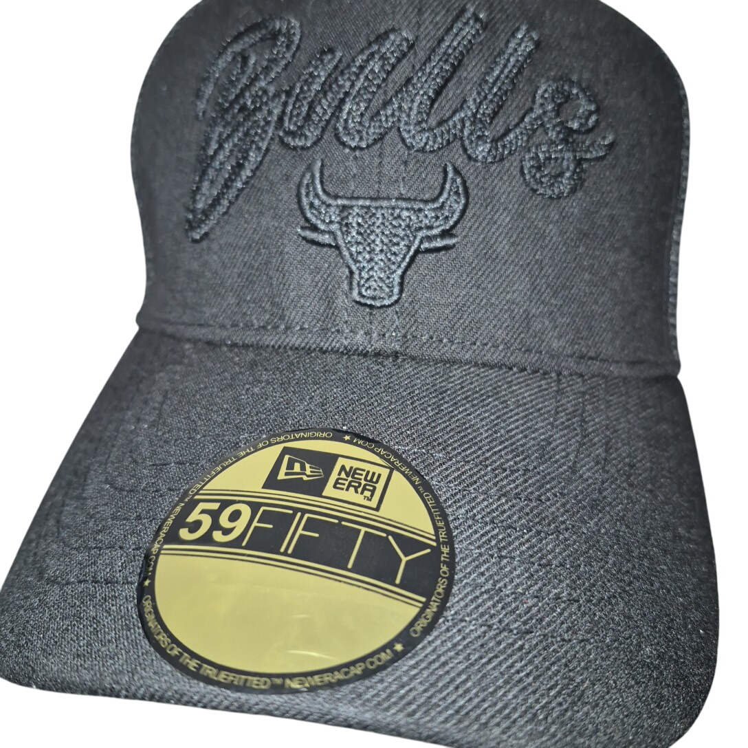Casquette noire Bulls - Label Emmaus - Modalova