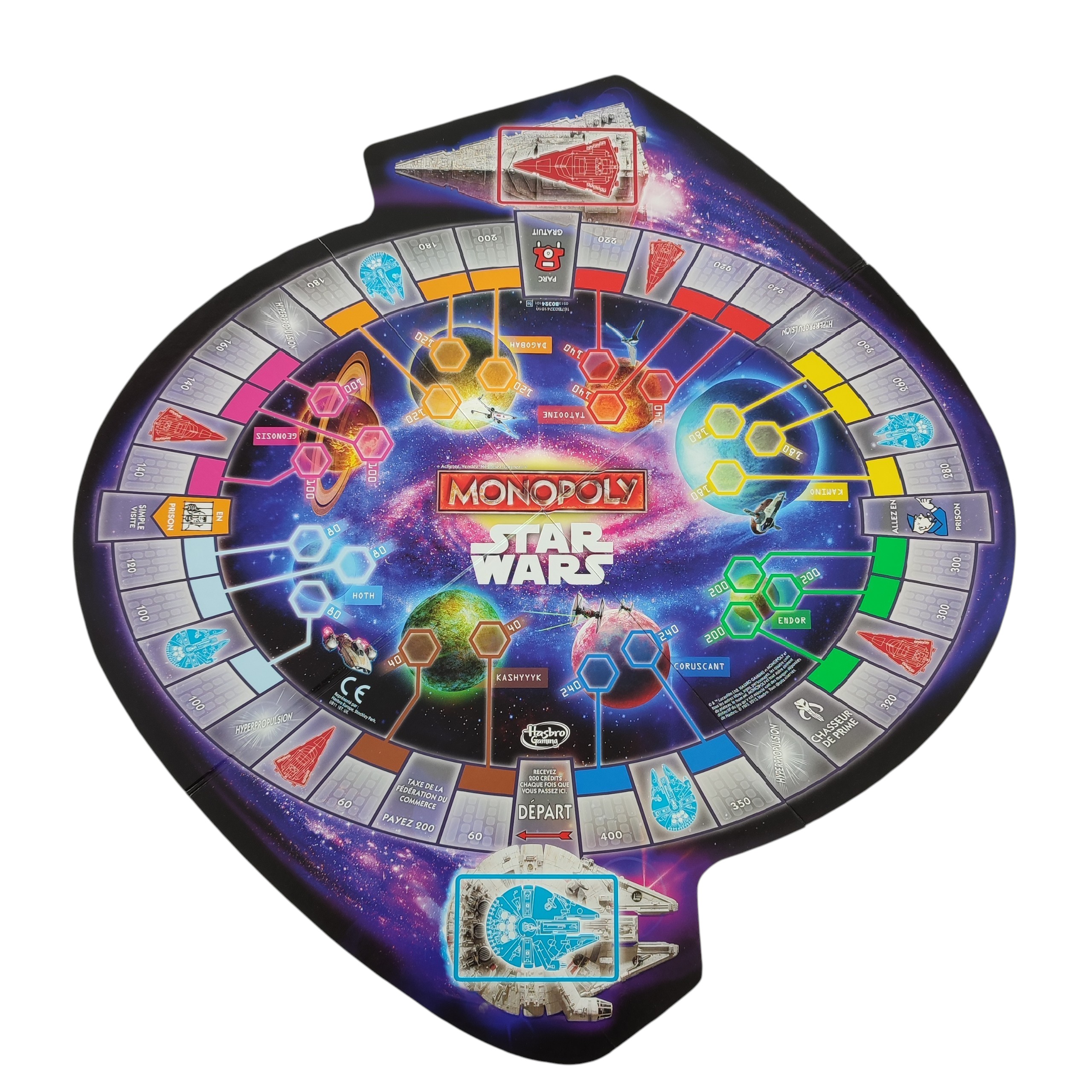 Jeu MONOPOLY "Star Wars" - Disney Hasbro Gaming État correct - Vue 3 - 