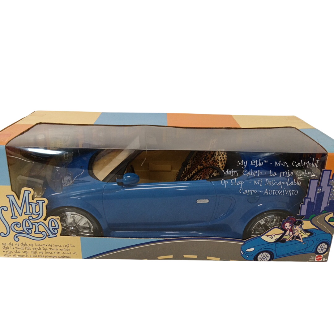 Acheter Barbie My Scene My Ride Voiture bleue Cabriolet 2002 - 10,00 € Barbie My Scene My Ride Voiture bleue Cabriolet 2002 - reconditionné disponible sur Label Emmaüs
