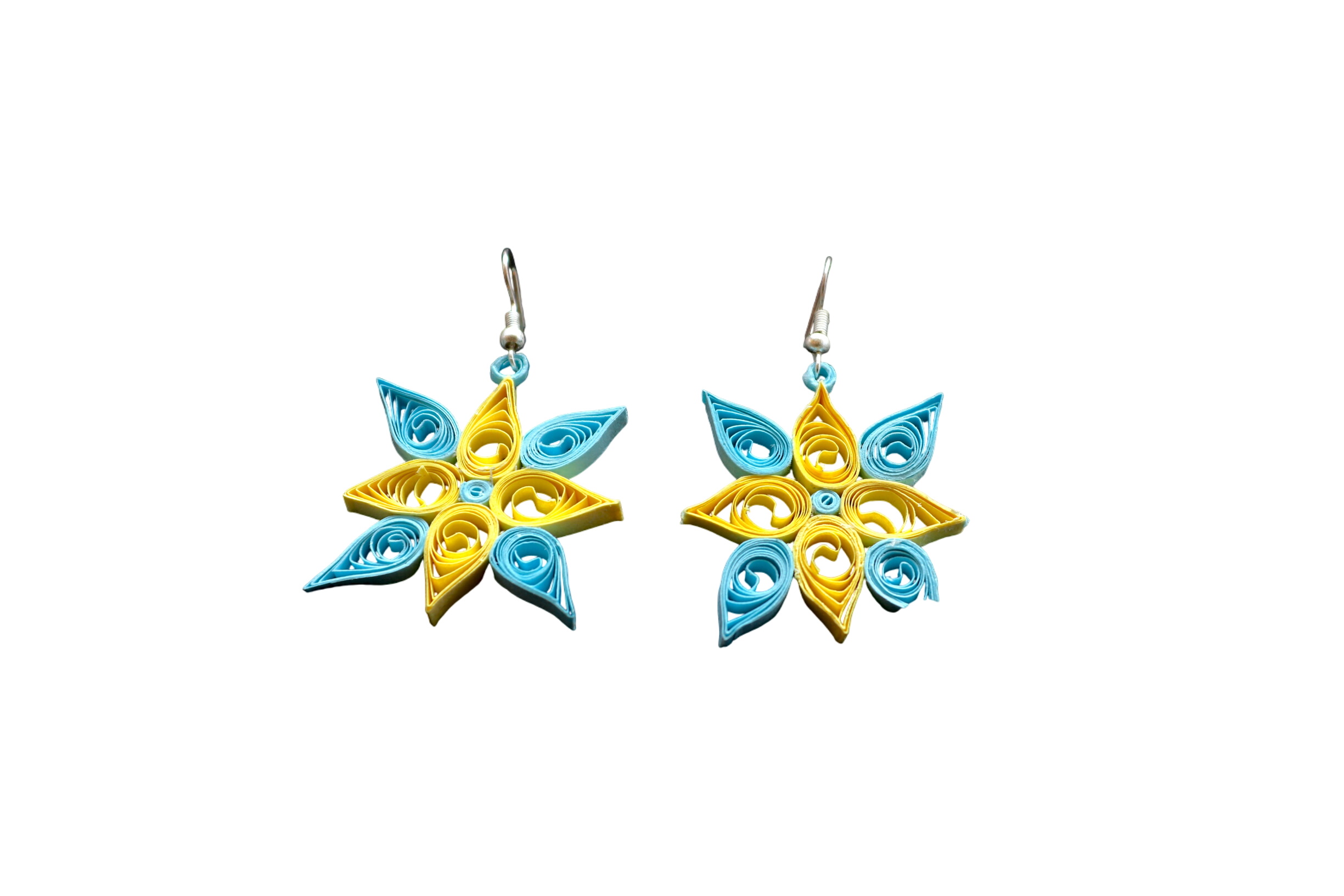 Boucles d'oreilles en papier Up-cyclé - Photo 0