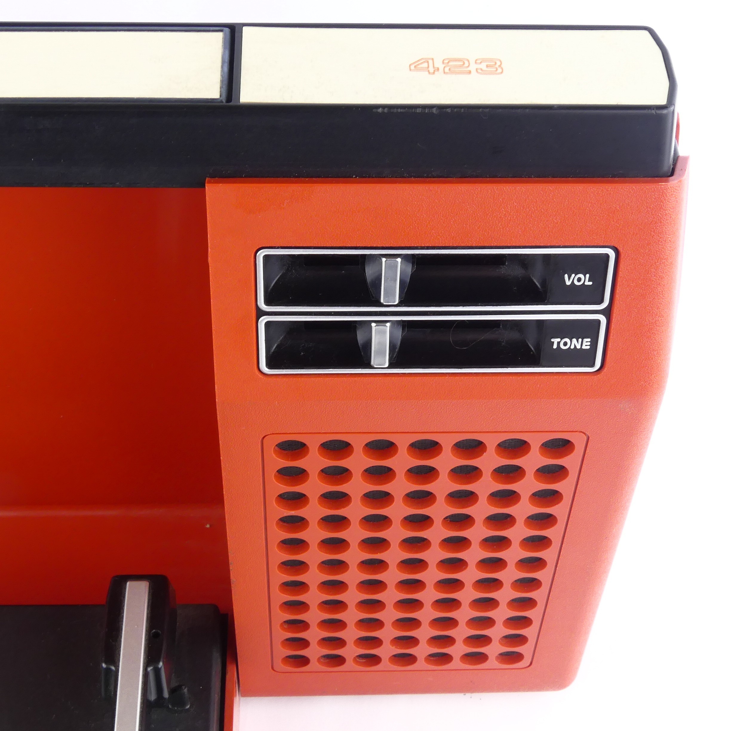 Tourne disque Plilips 423 rouge années 70 État correct - Vue 9 - 