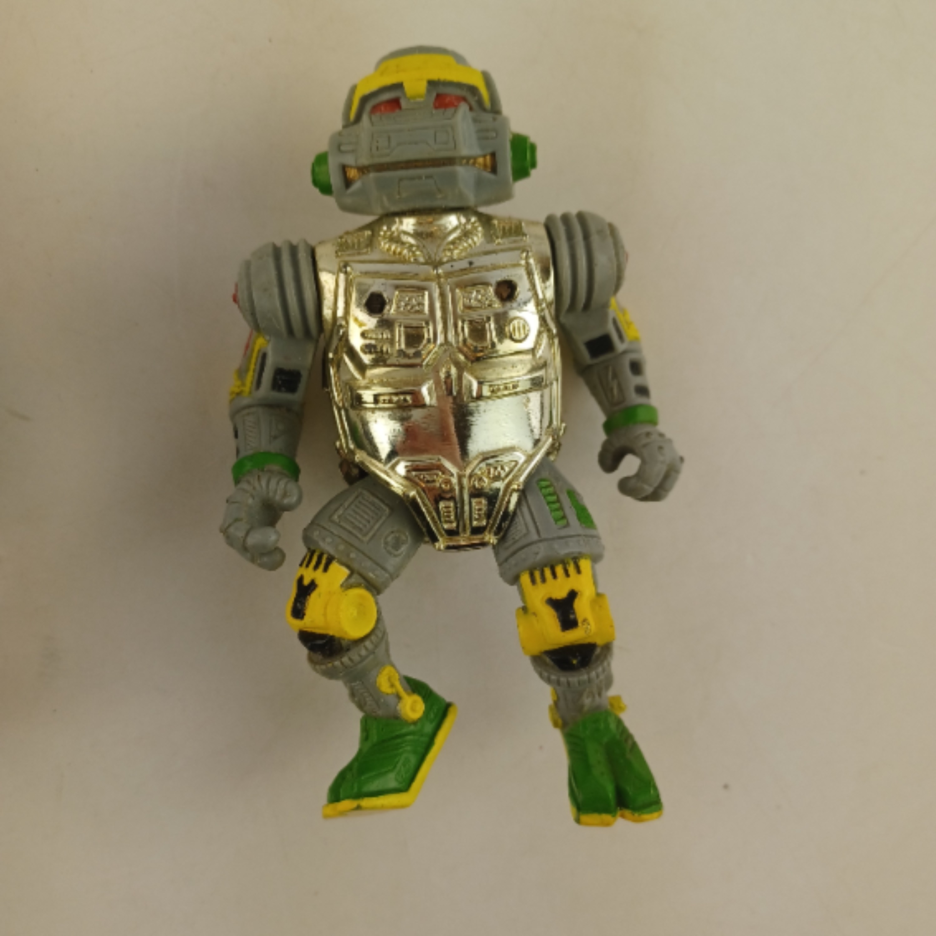 Lot de 3 figurines tortues ninja de la première série, Playmates toys et Mirage Studios de 1988 à 1992 Très bon état - Vue 11 - 