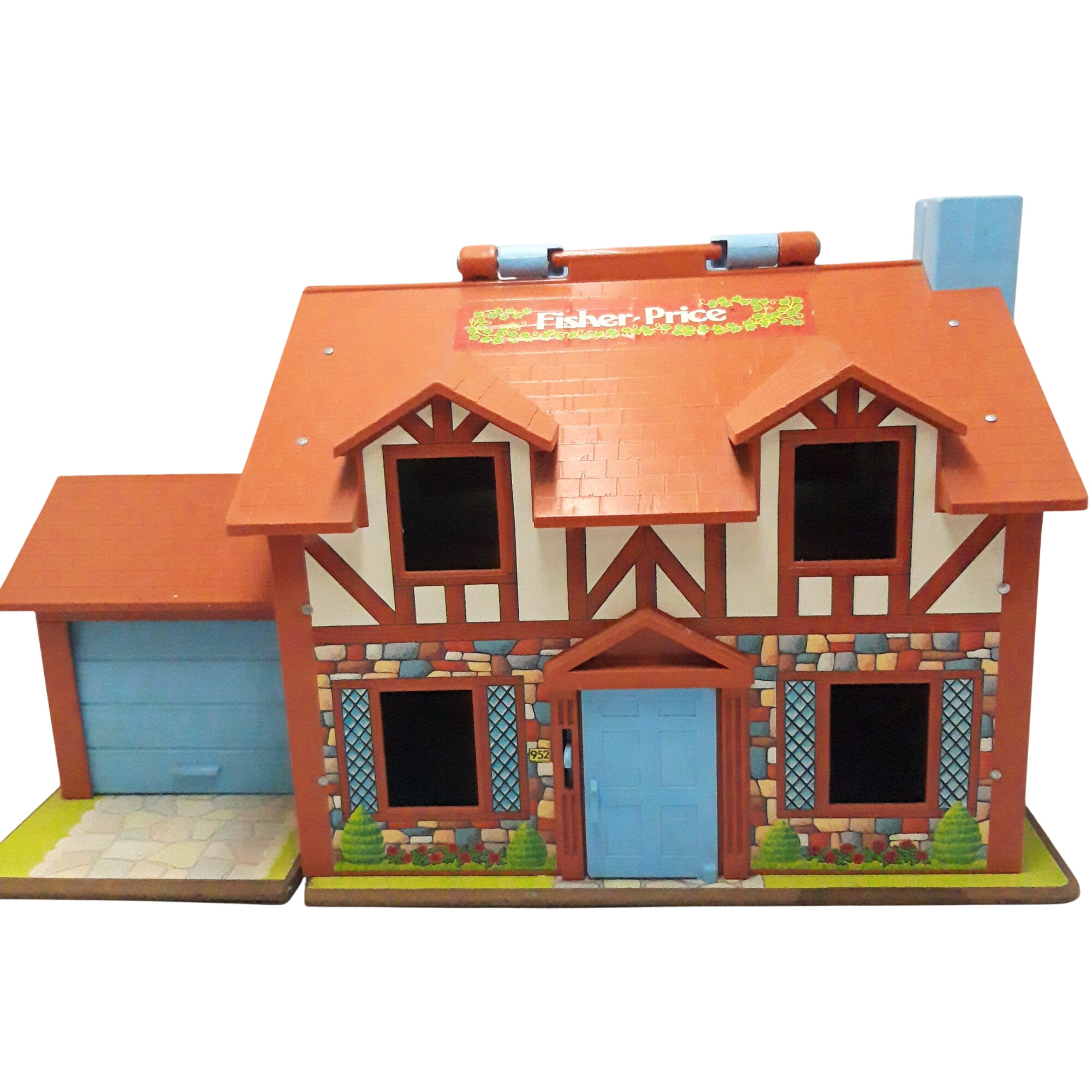 Maison Familiale Fisher-Price Vintage n°952 – Années 1970/1980 Bon état -  reconditionné disponible sur Label Emmaüs