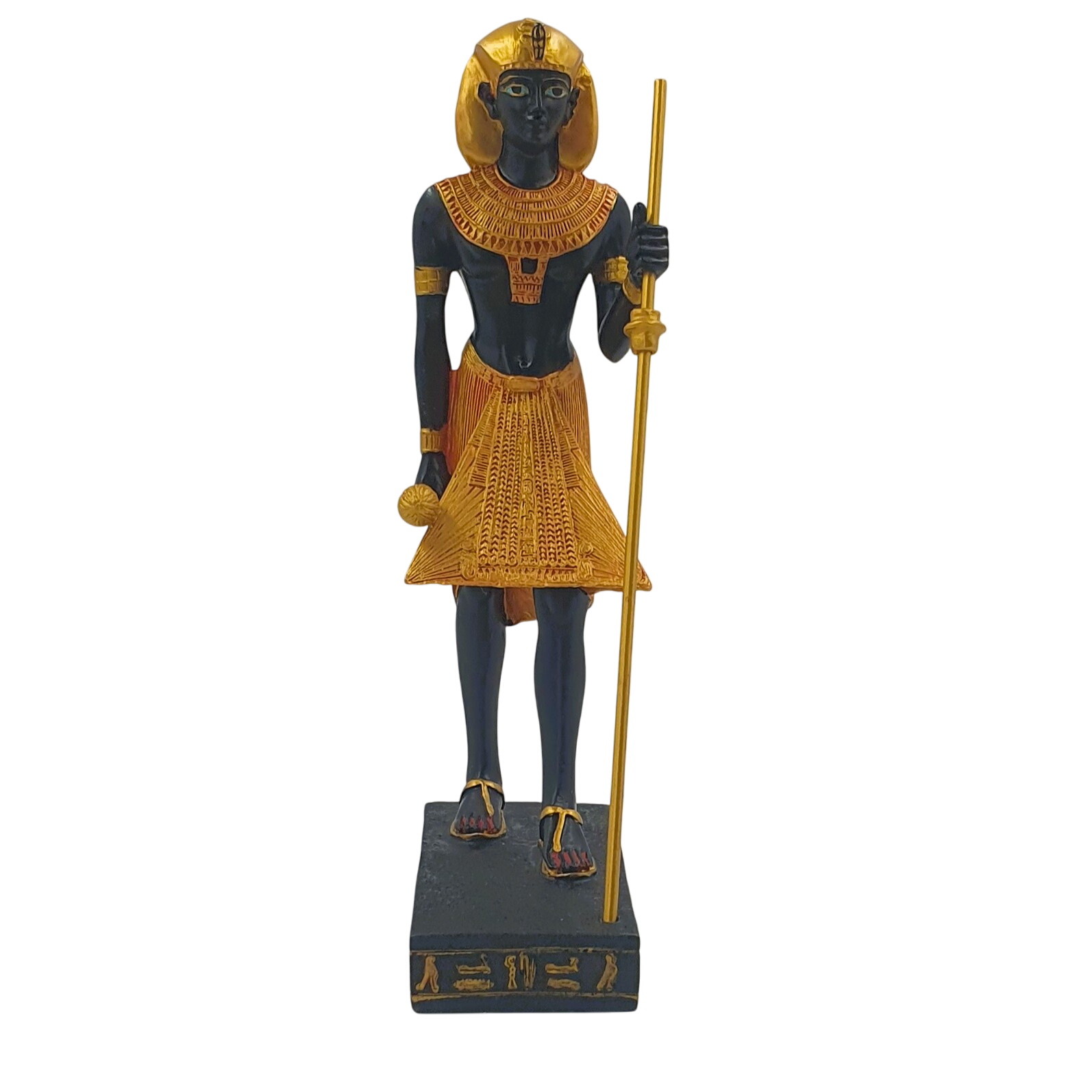 Statuette de pharaon en résine - Photo 0