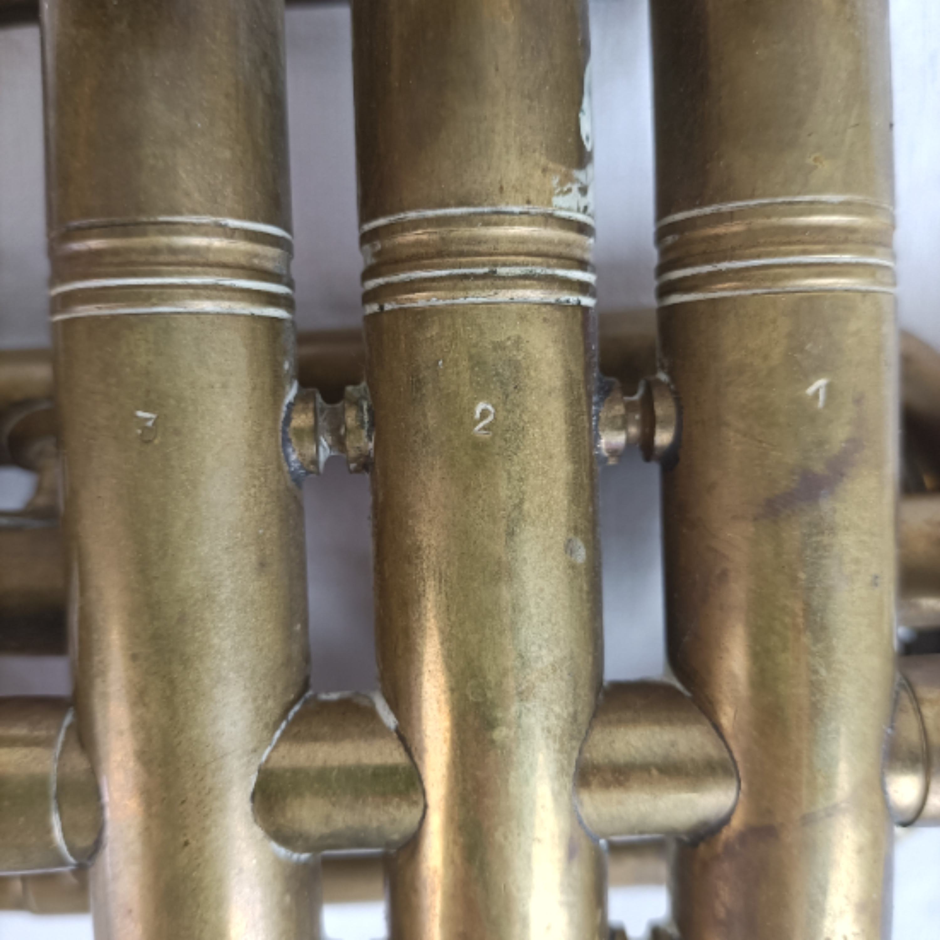 Ancienne Trompette Couesnon et Cie à restaurer - État correct - Photo 10