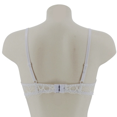 Soutien-gorge blanc dentelle avec armatures - Taille 95B - Photo 3