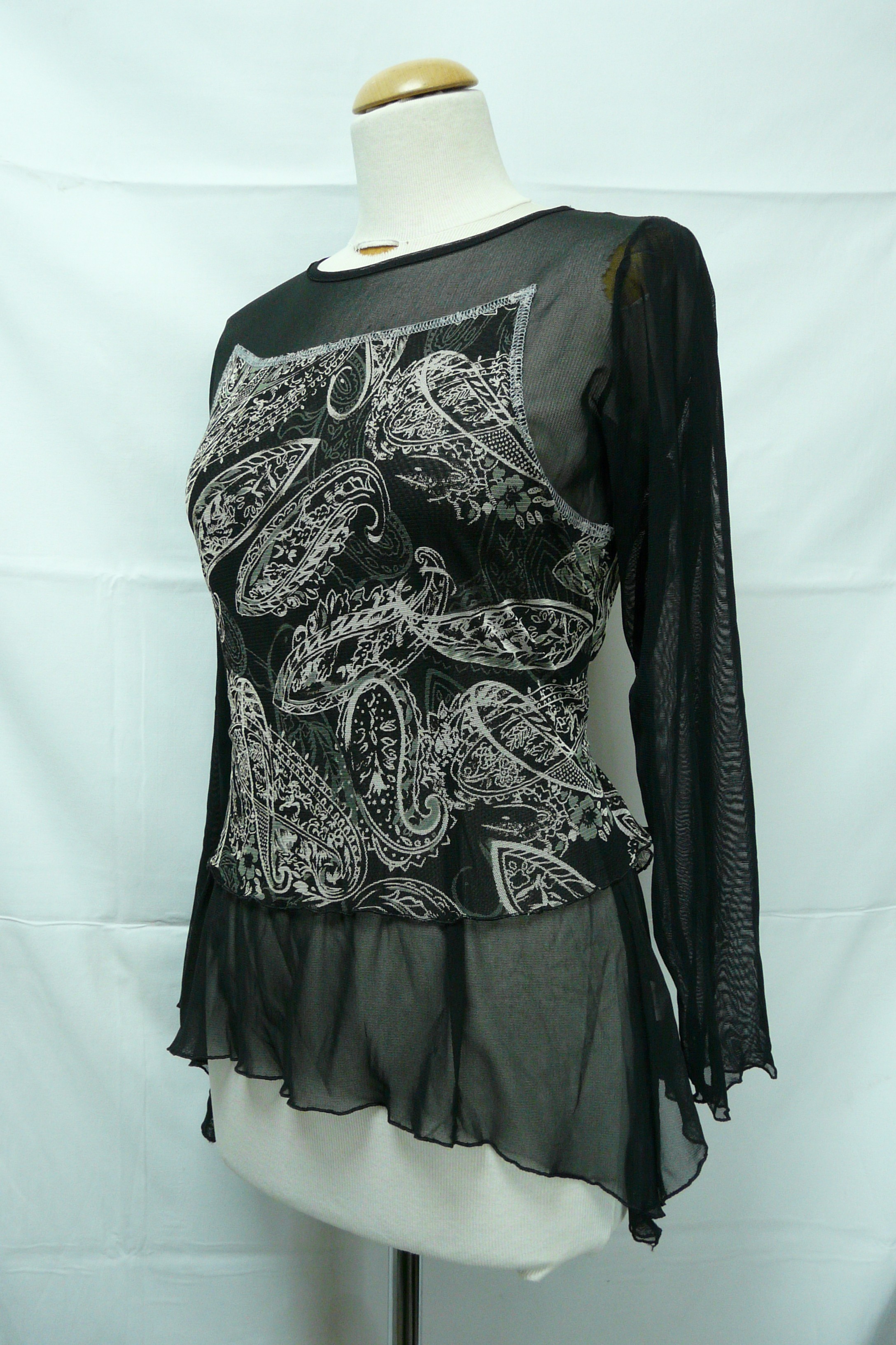 HF227 - Top en tulle - Griffon - Taille 2 (M)  - Vue 3 - 