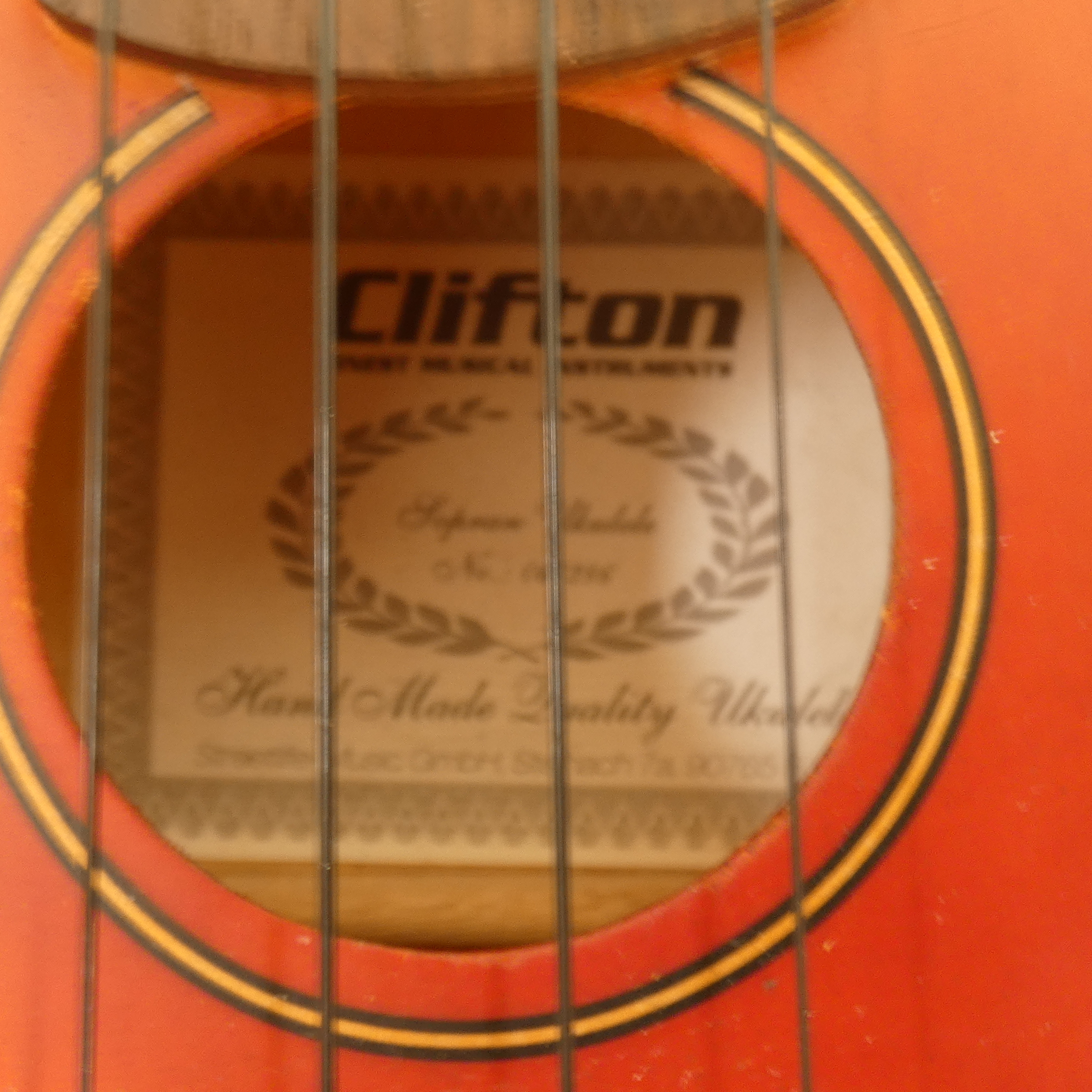 Ukulele Sopran CLIFTON Bon état - Vue 5 - 