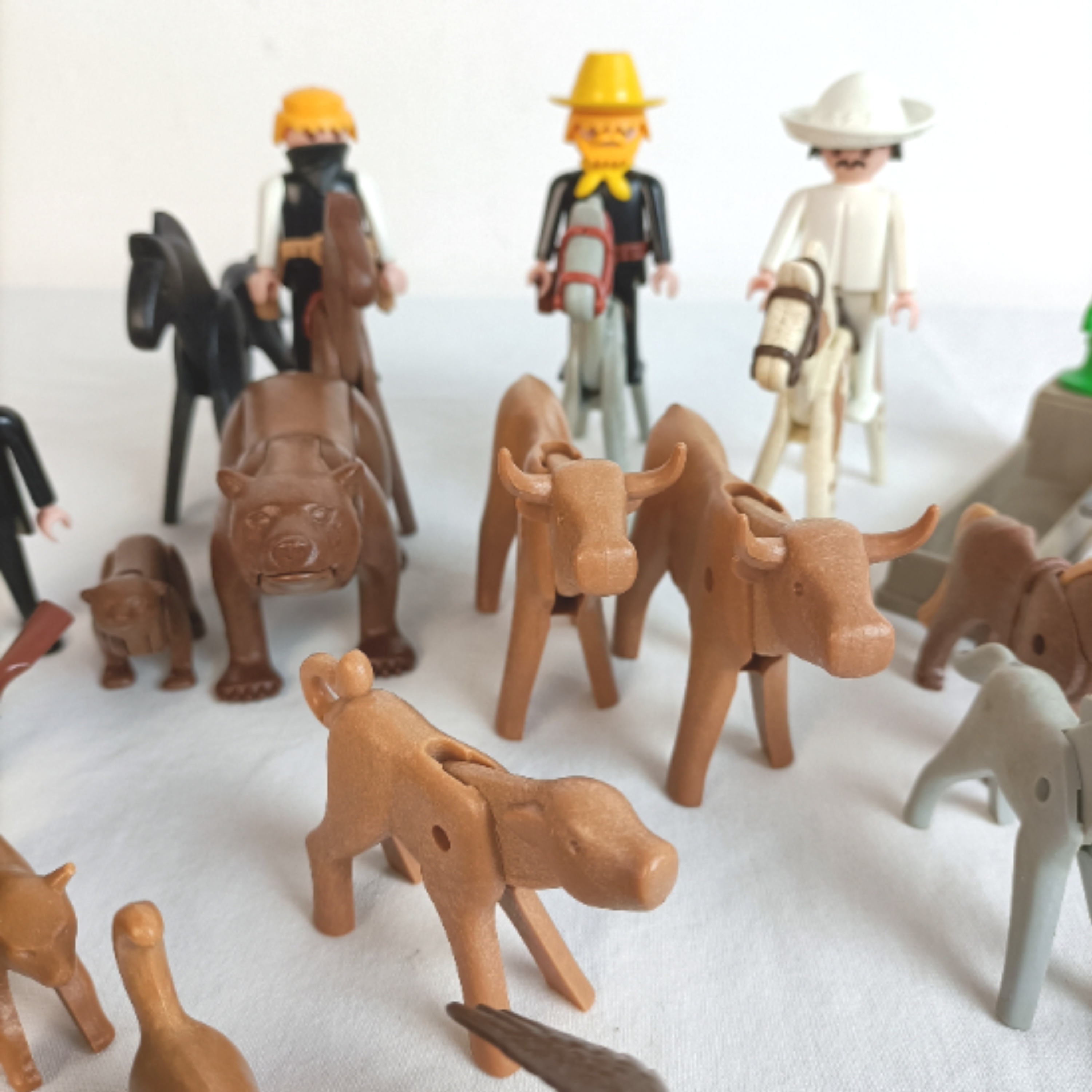 Lot Playmobil thème western cowboy - Bon état - Photo 2