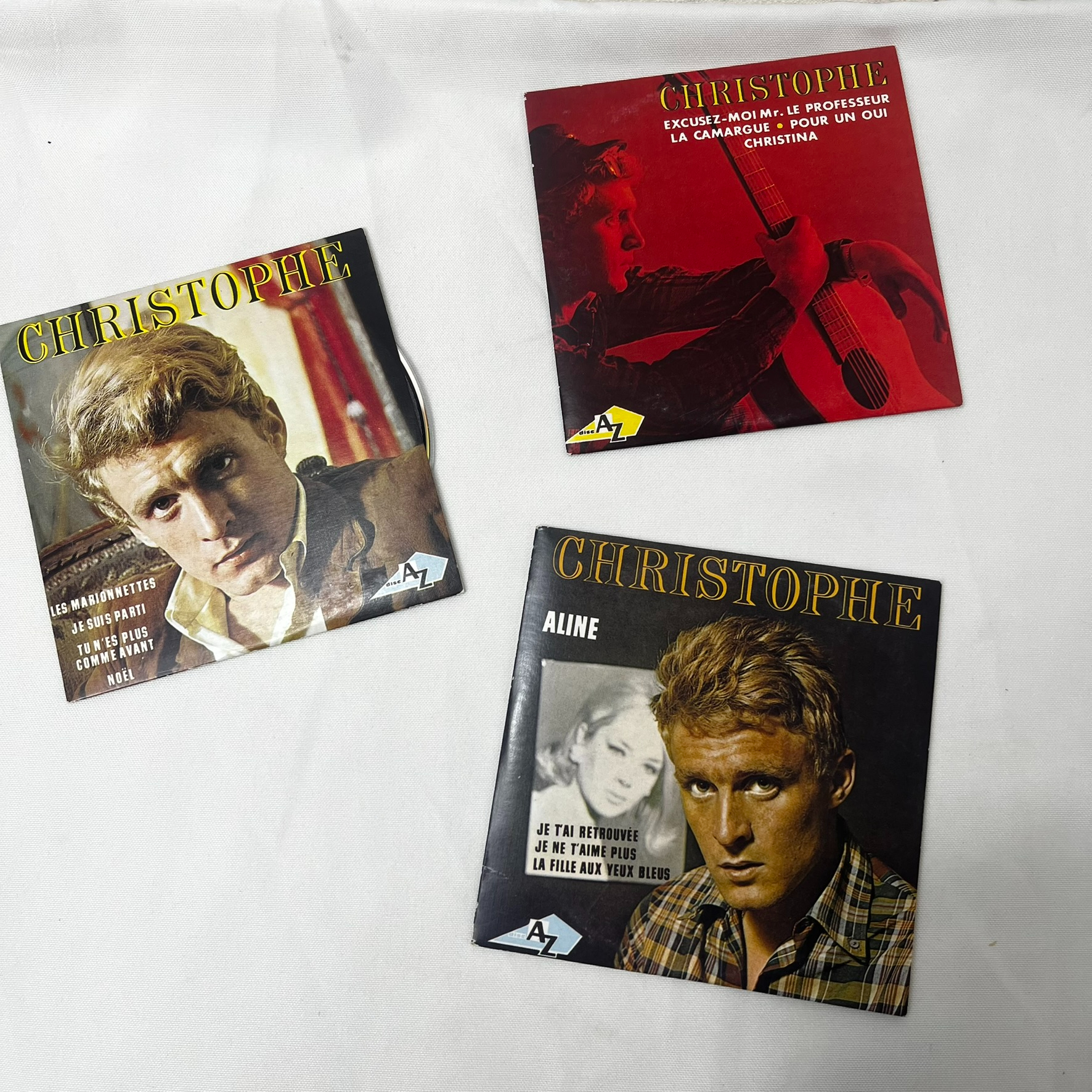 Lot de CD Poète et grand nom de la chanson française ( Christophe , Sardou Hugues Aufray ...) (16)  - Vue 2 - 