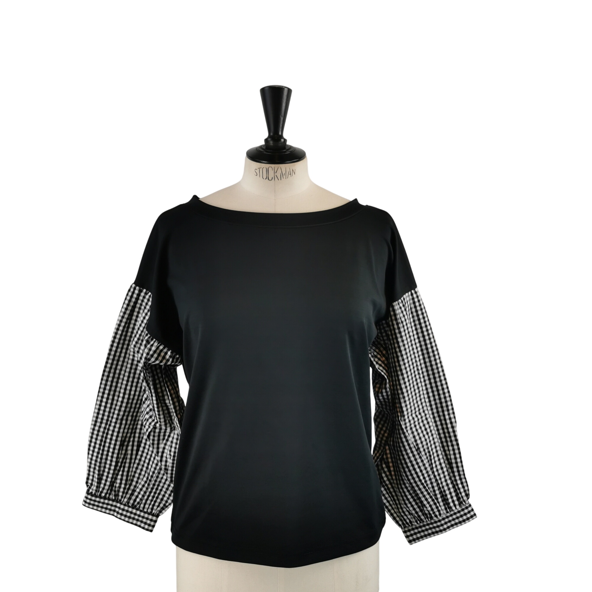 Sweat avec manche carreaux TS (estime) - Label Emmaus - Modalova