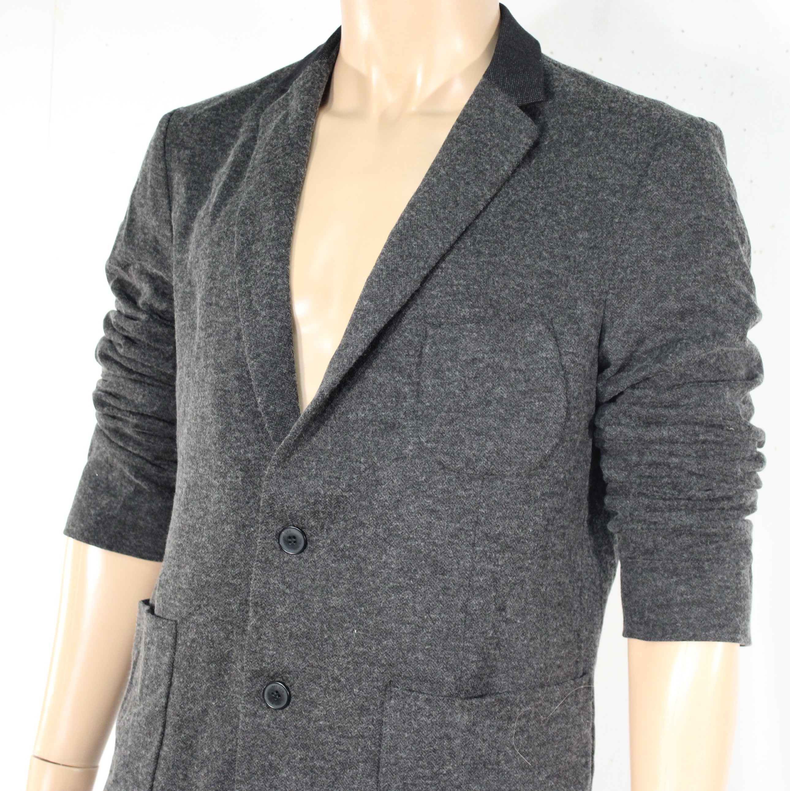 Blazer Homme Gris Chiné IKKS Taille Estimée L - Photo 2