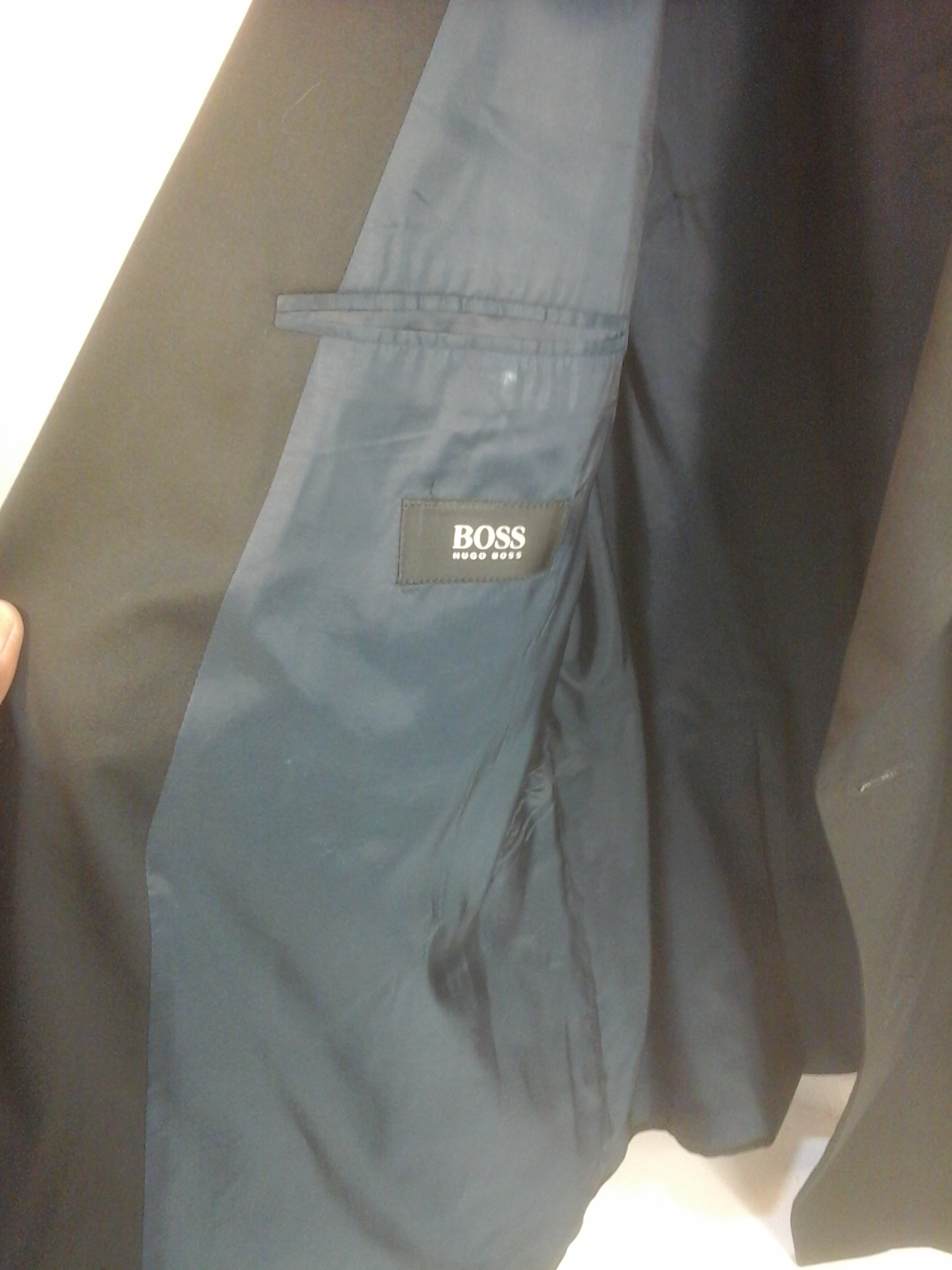 Veste longue pure laine Hugo BOSS T58 Très bon état - Vue 2 - 