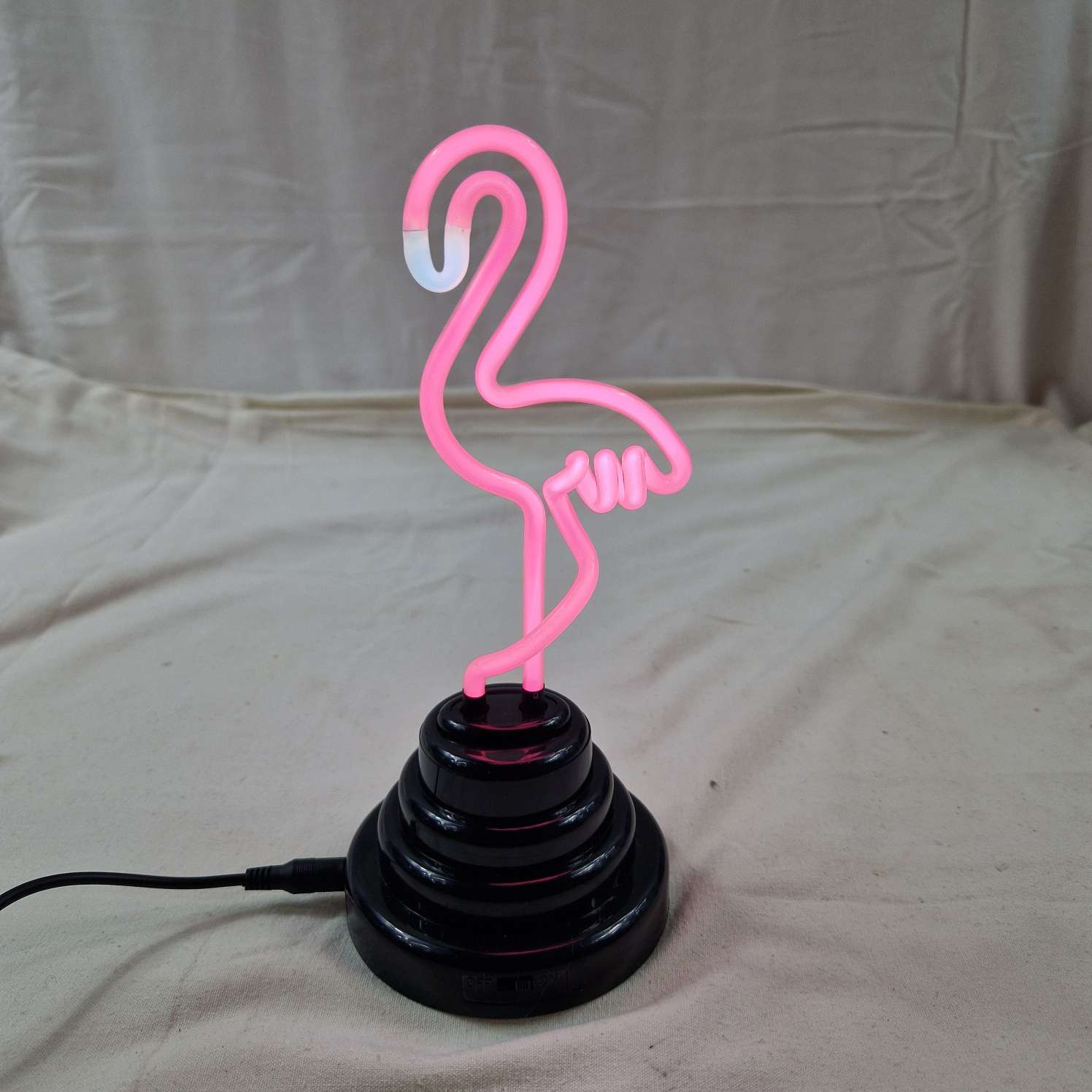 Lampe néon Flamant Rose - Photo 5