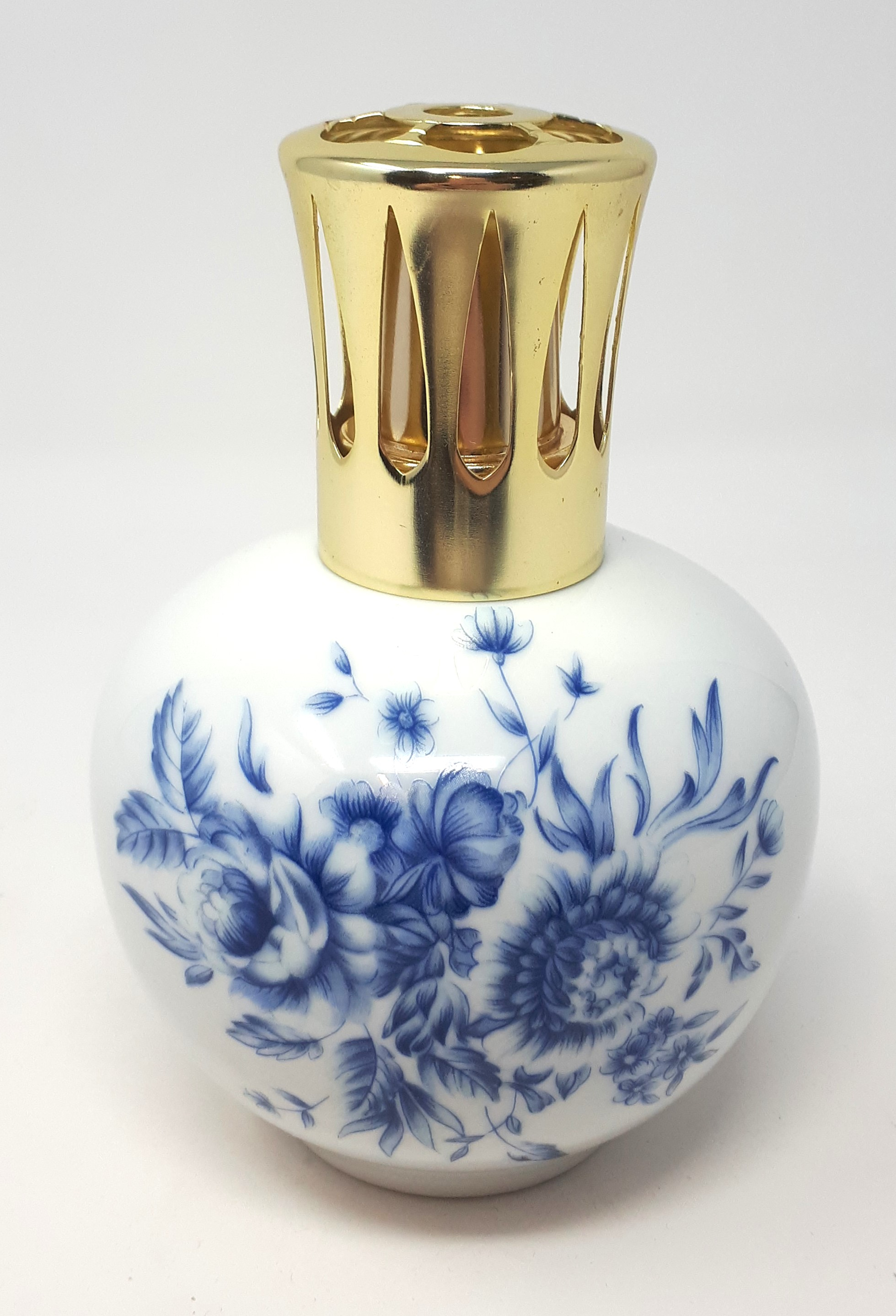 Lampe Berger En Porcelaine – Couleur Beige, Occasion En Très Bon état, Parfumeur D’ambiance Vintage