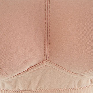 Brassière rose unie - femme - Bpc - taille 130 D - Photo 4