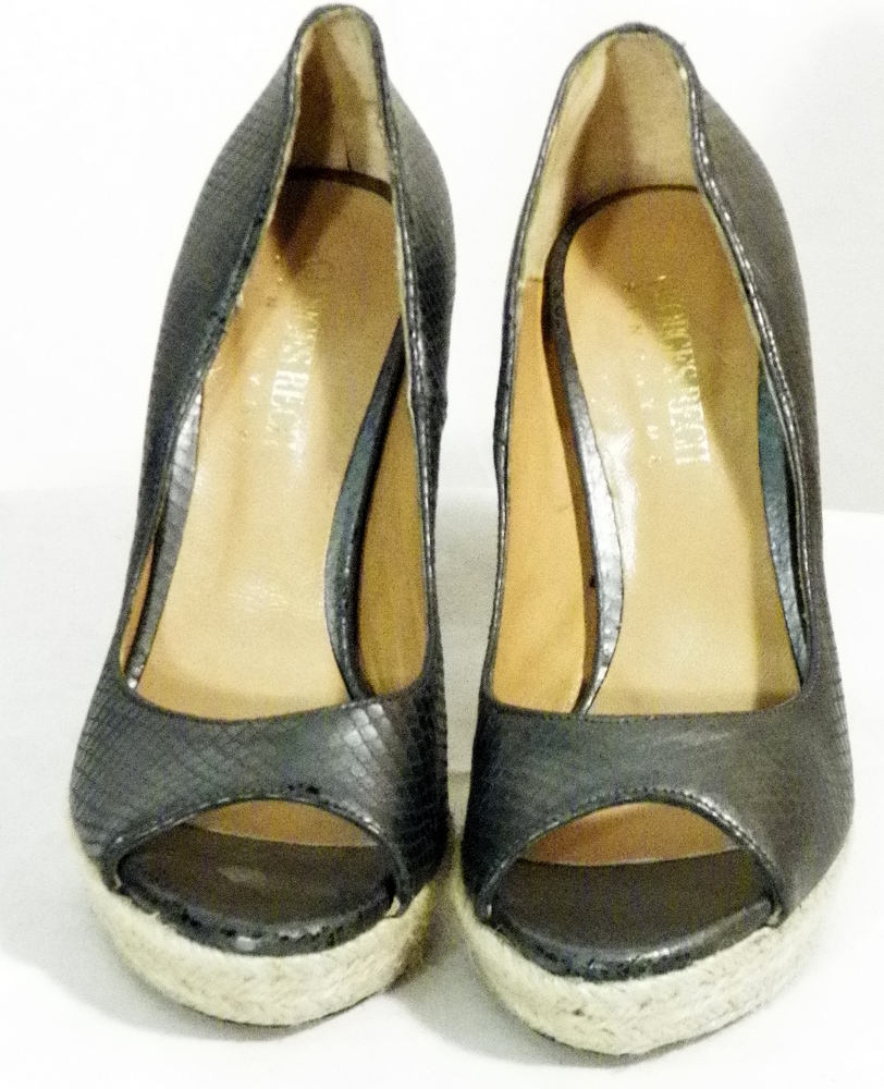 Chaussure Femme Grise GEORGES RECII T 36. Comme neuf - Vue 3 - 
