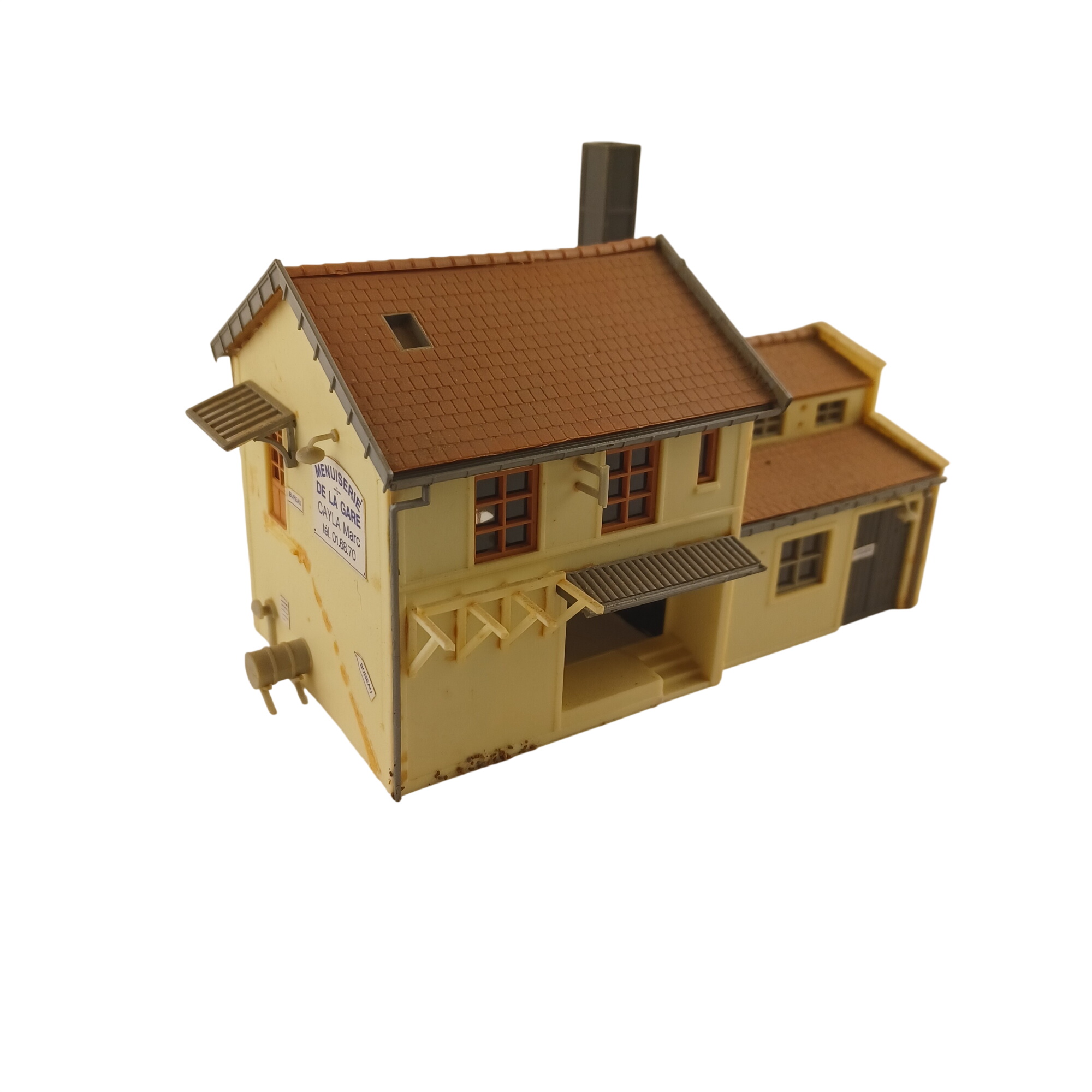 Maquette de modélisme d'une scierie de 14x9 cm Très bon état -  reconditionné disponible sur Label Emmaüs