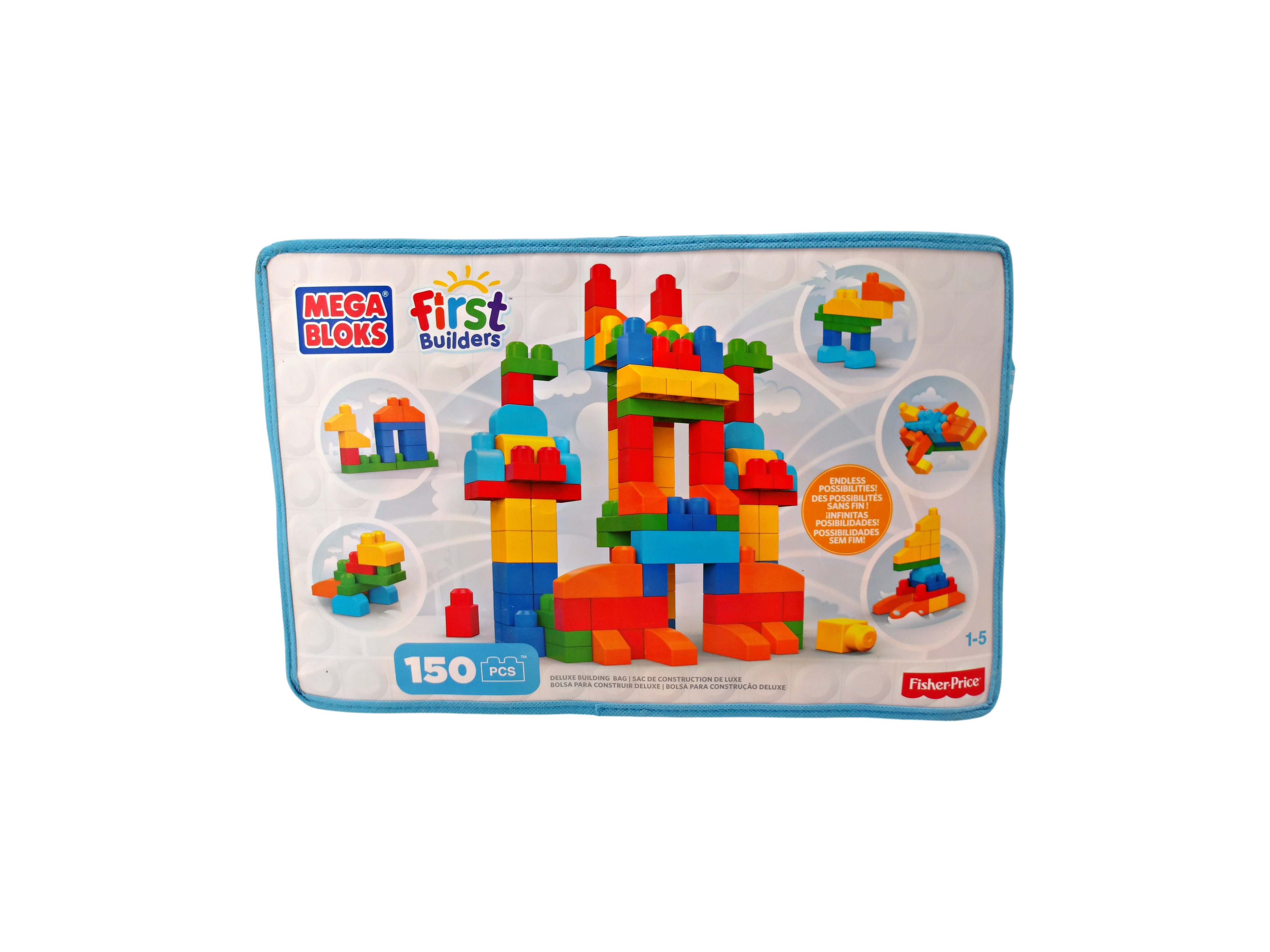 Voir photo 2 de Sac - First builders - 150 pièces Sac - First builders - 150 pièces Bon état - Vue 2 -