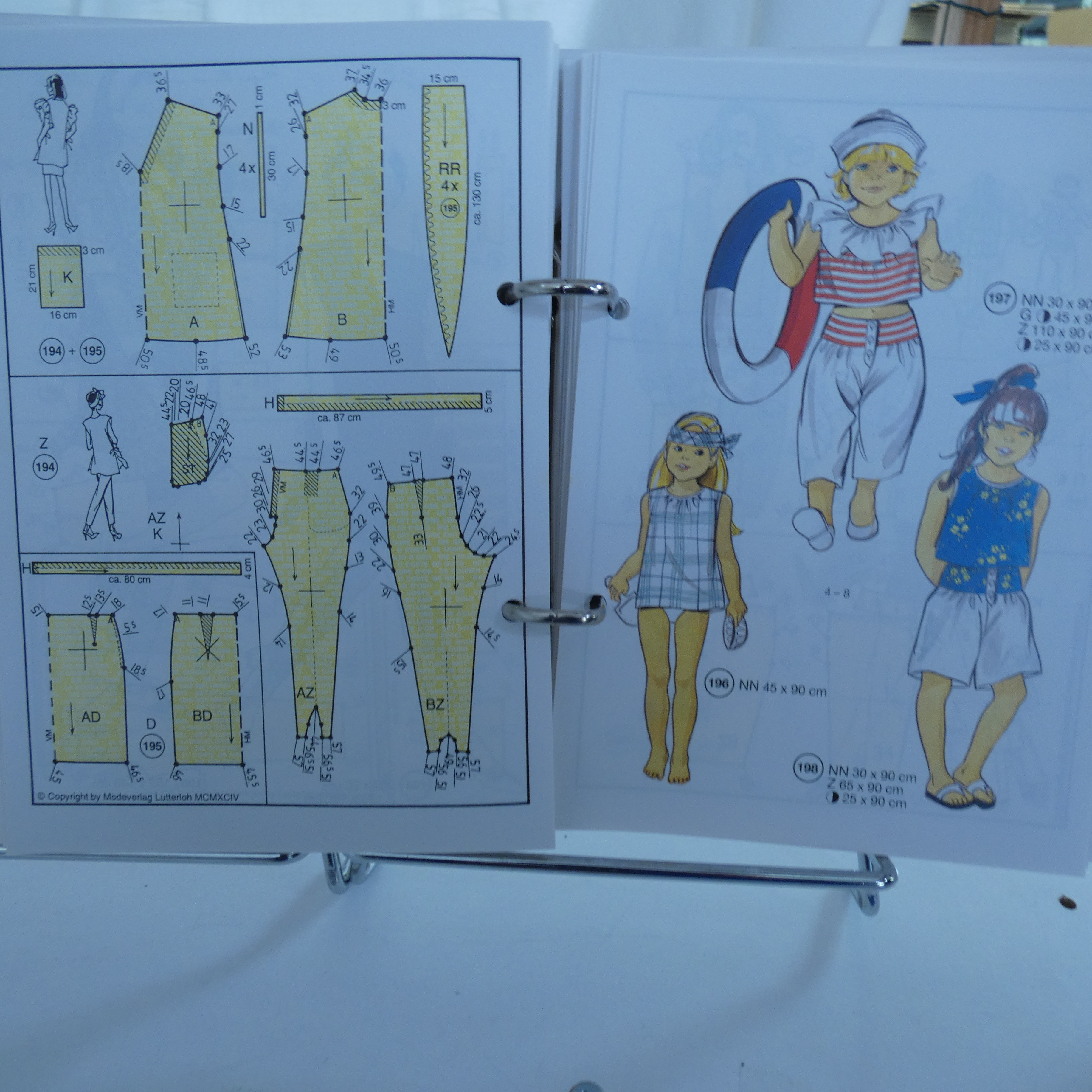 Kit de couture "La Coupe d'or - Lutterloh" - Bon état - Photo 8