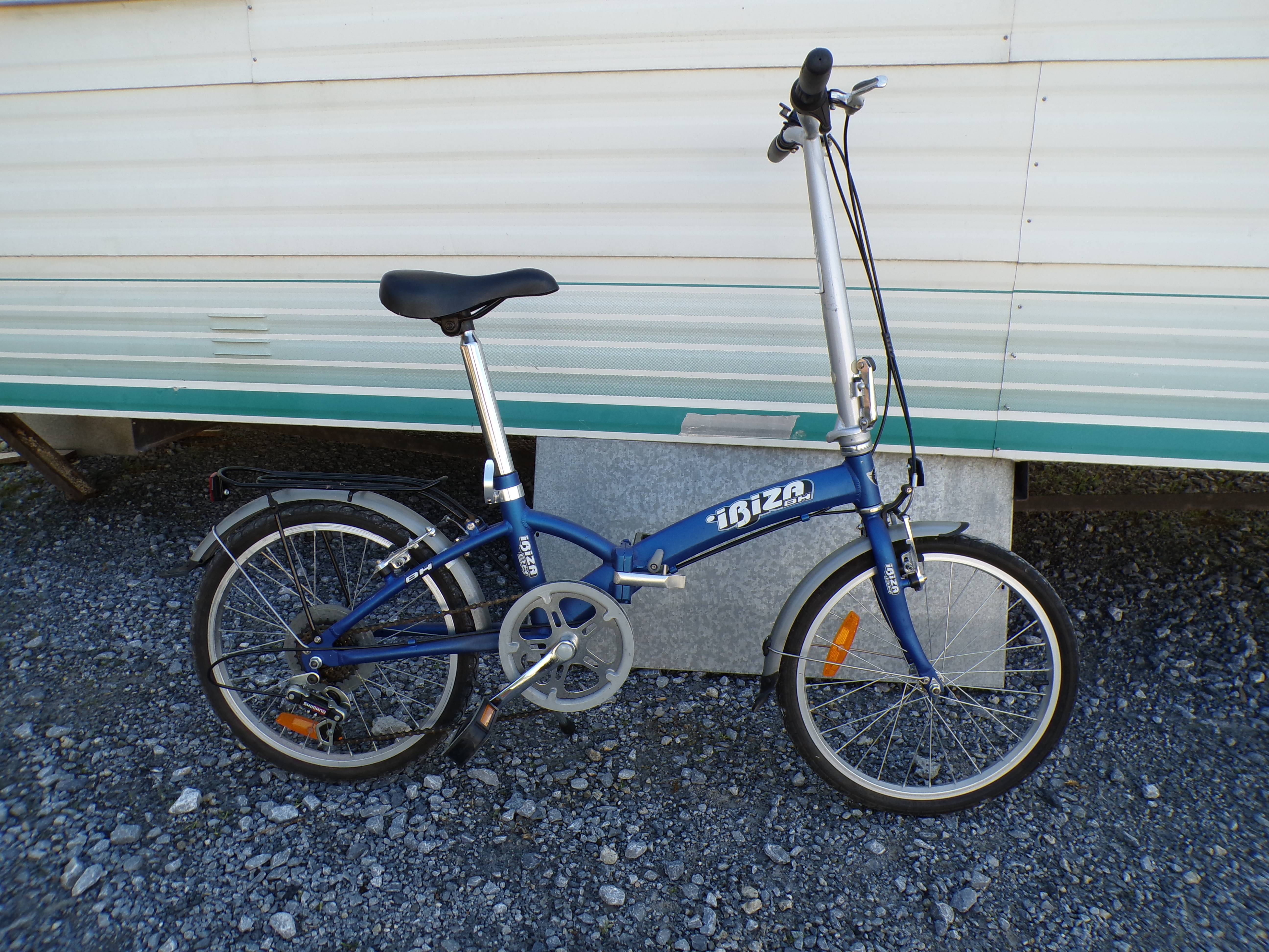 Voir photo 13 de Vélo pliant adulte bleu Ibiza Vélo pliant adulte bleu Ibiza Comme neuf - Vue 13 -