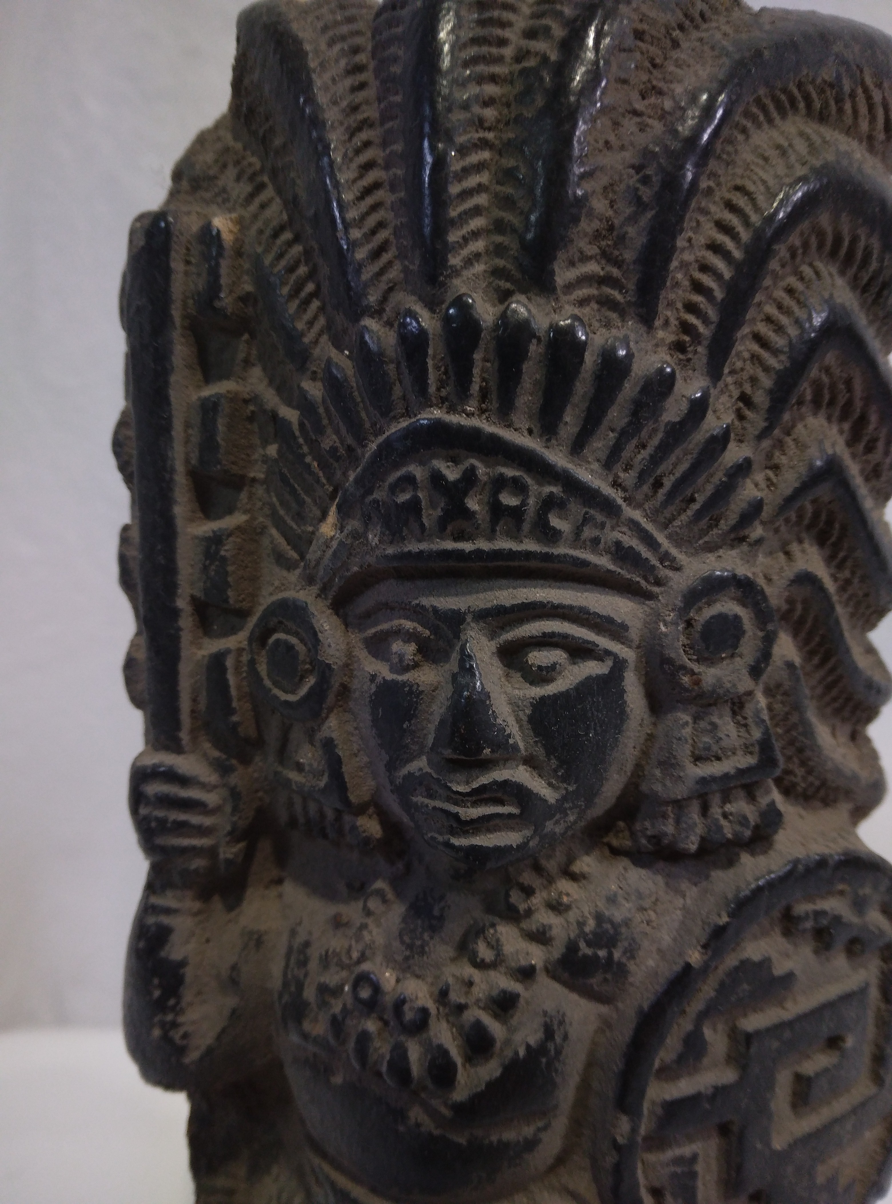 Statuette en céramique de la culture Aztèque du Mexique, Oaxaca Bon état - Vue 5 - 
