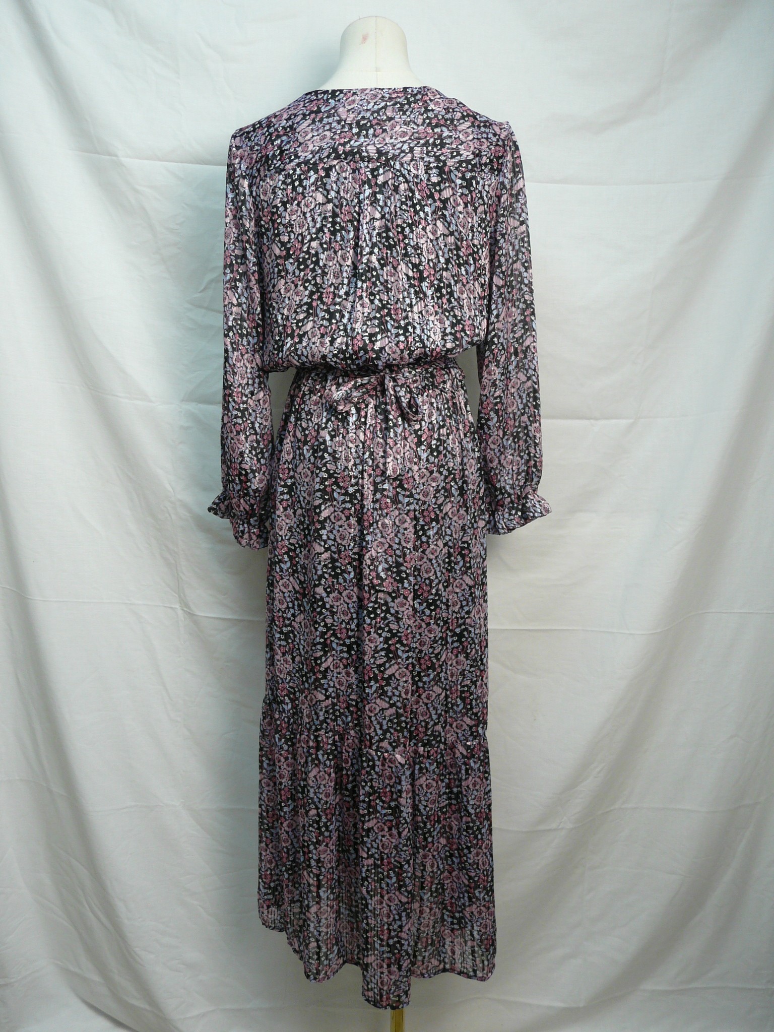 RF186 - Robe longue cache-coeur - Lili & Lala -Taille M Très bon état - Vue 2 - 