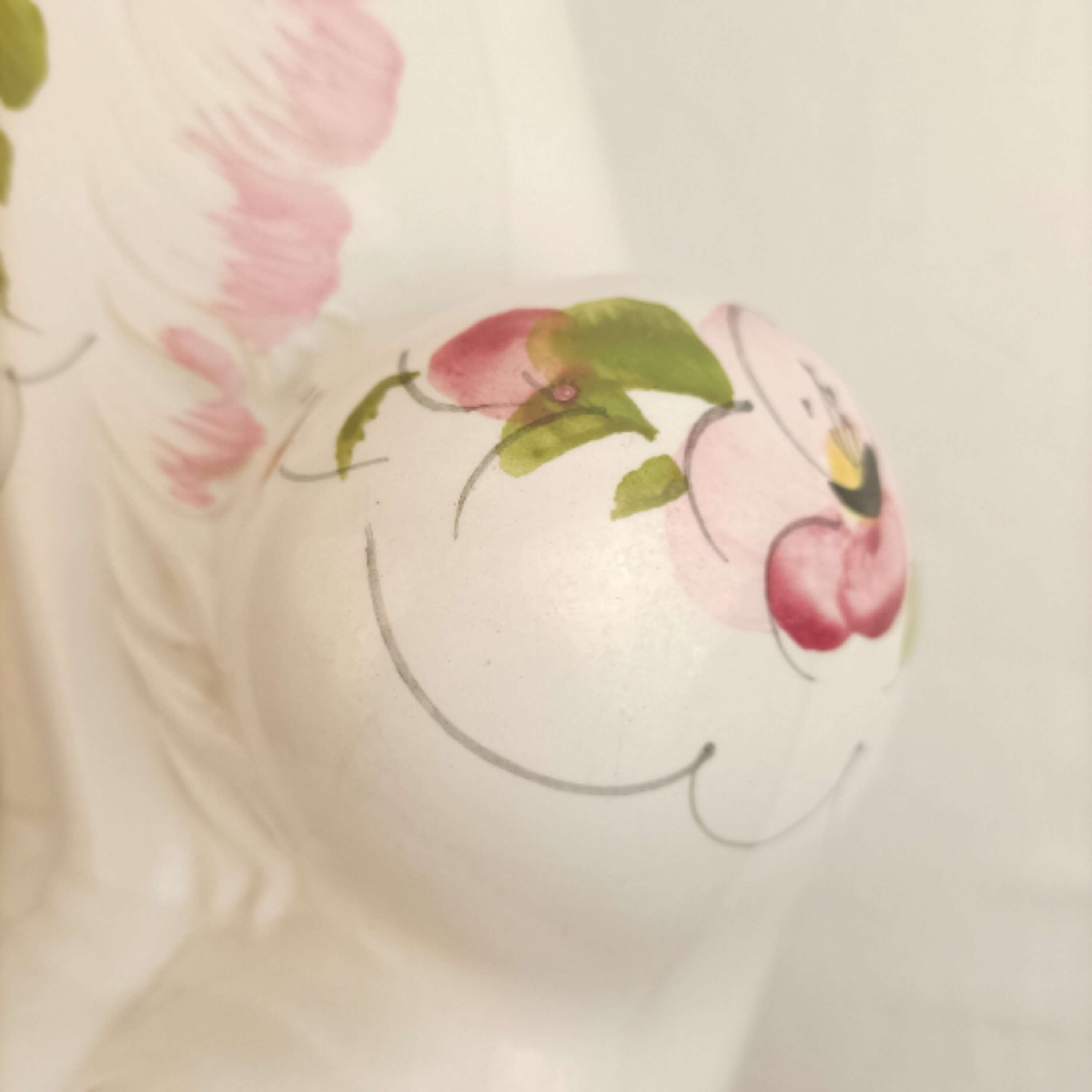 Chien caniche en faïence capodimonte Italy - Photo 9