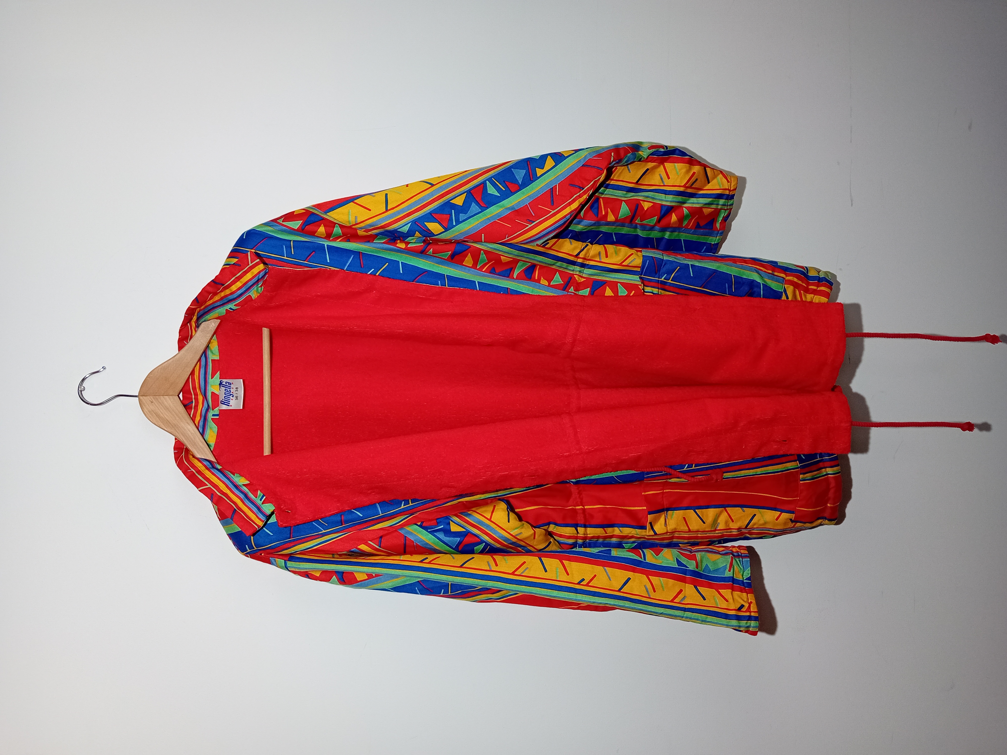 Surchemise Vintage Ringella Beach Colorée Motifs Géométriques M (V3487) Très bon état - Vue 5 - 