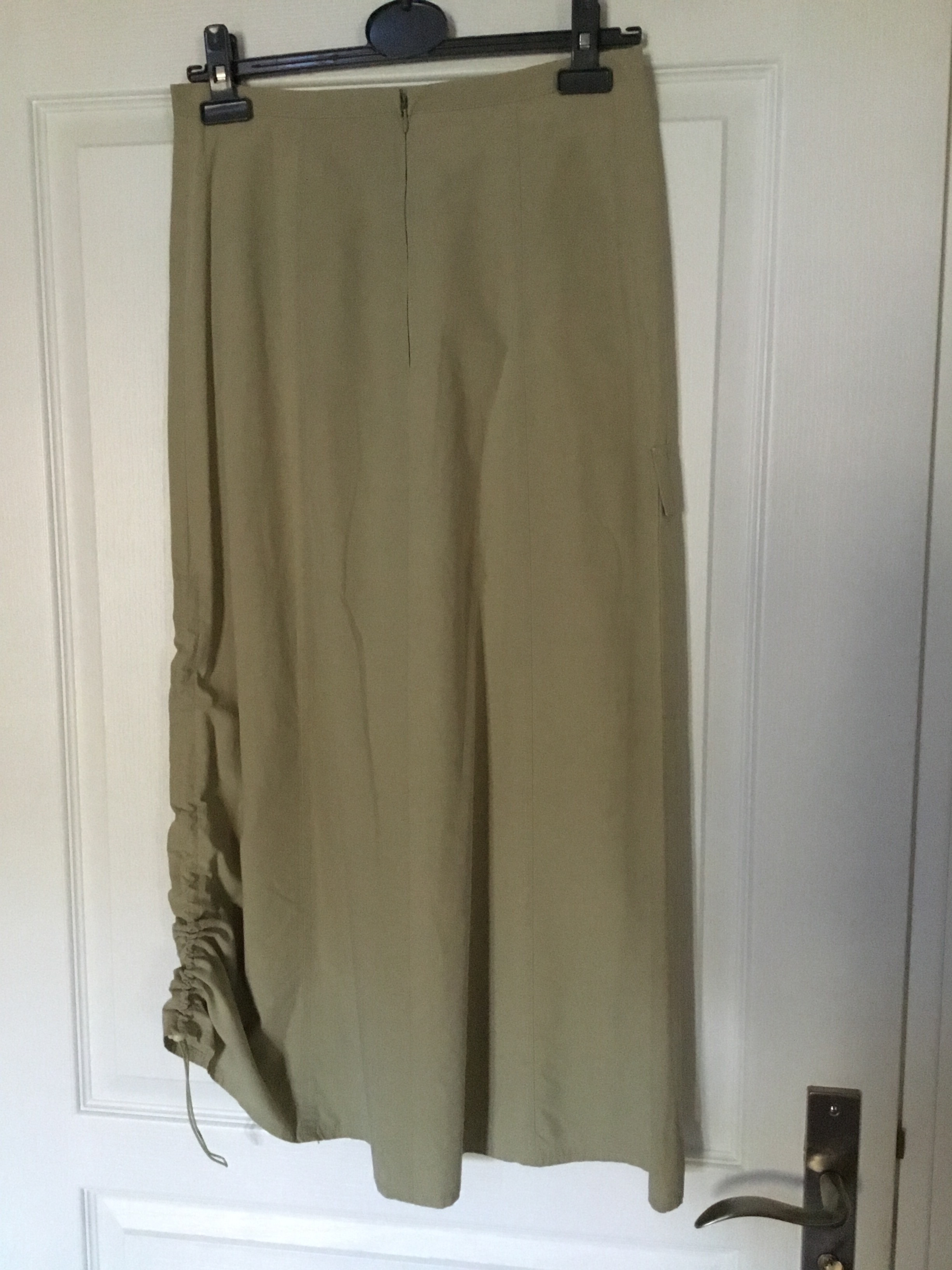 Jupe longue beige « Un Jour Ailleurs » - Photo 2