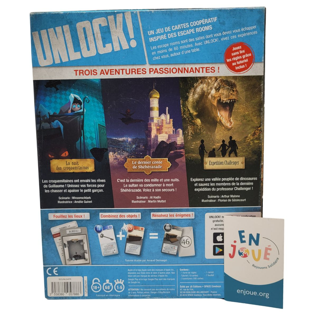 Voir photo 4 de Jeu de société - Unlock! Exotic Adventures - Space Cowboys - À partir de 10 ans. Jeu de société - Unlock! Exotic Adventures - Space Cowboys - À partir de 10 ans. - Vue 4 -