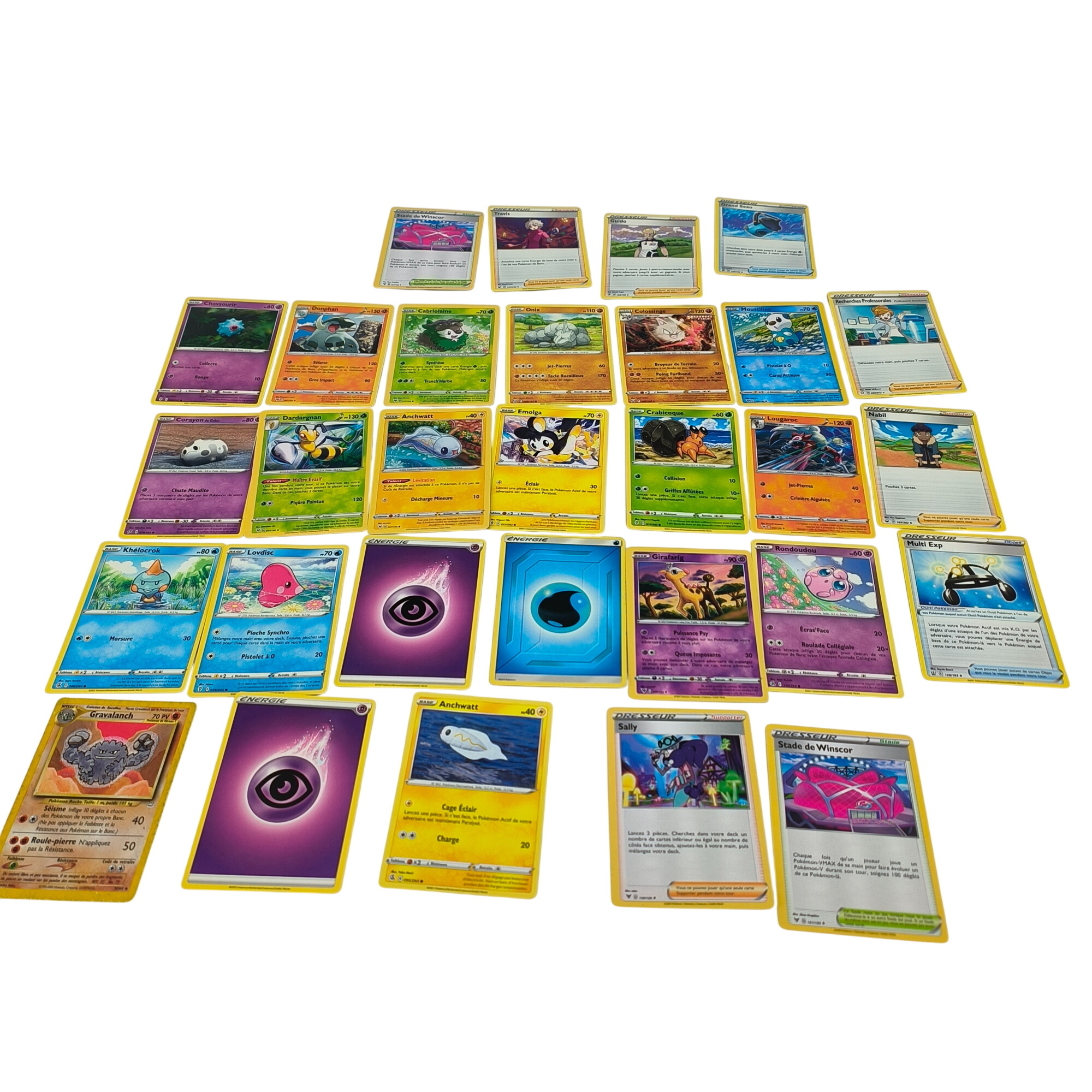 Lot divers de 30 cartes Pokémon-Nintendo Très bon état -  reconditionné disponible sur Label Emmaüs
