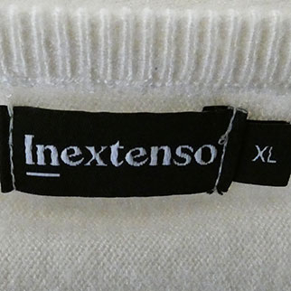 Pull léger écru avec manches 3/4 - femme - In Extenso - taille XL - Photo 3