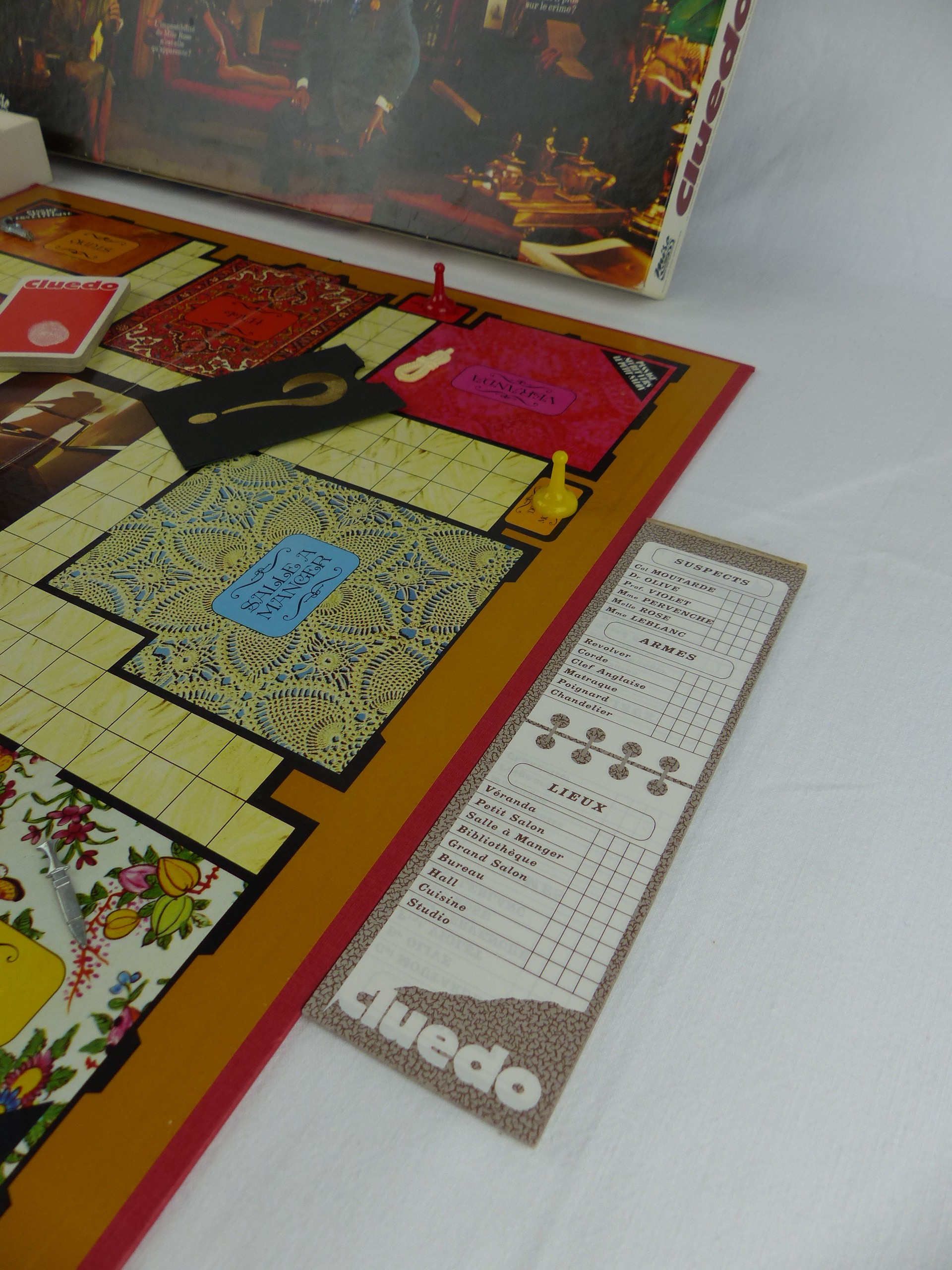 Cluedo Dr. Lenoir MIRO-MECCANO Vintage 1974 Complet - État correct - Photo 2