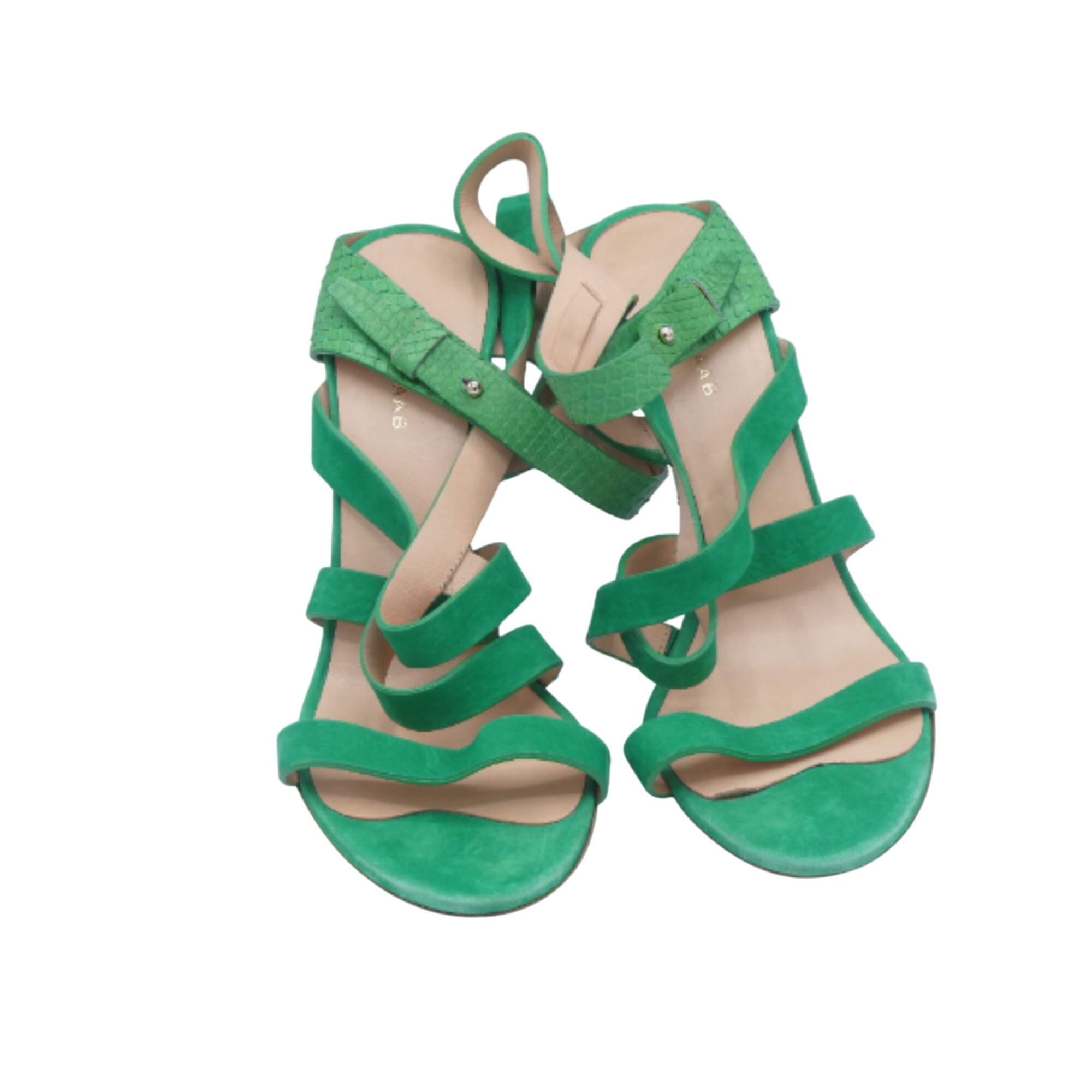 Elie Saab - Sandales vert - 40 - Label Emmaus - Modalova