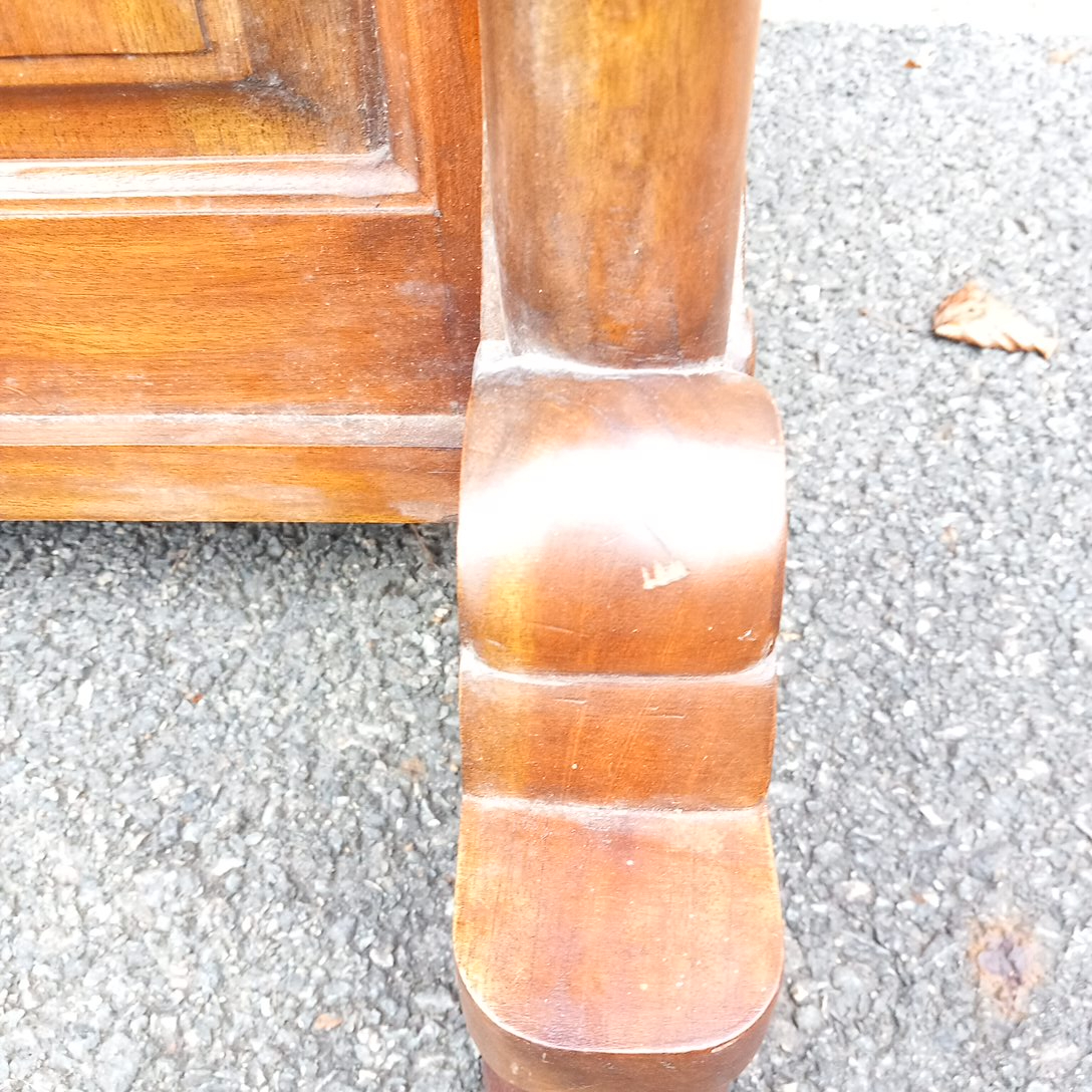 Secrétaire, bureau en acajou style Davenport - État correct - Photo 19