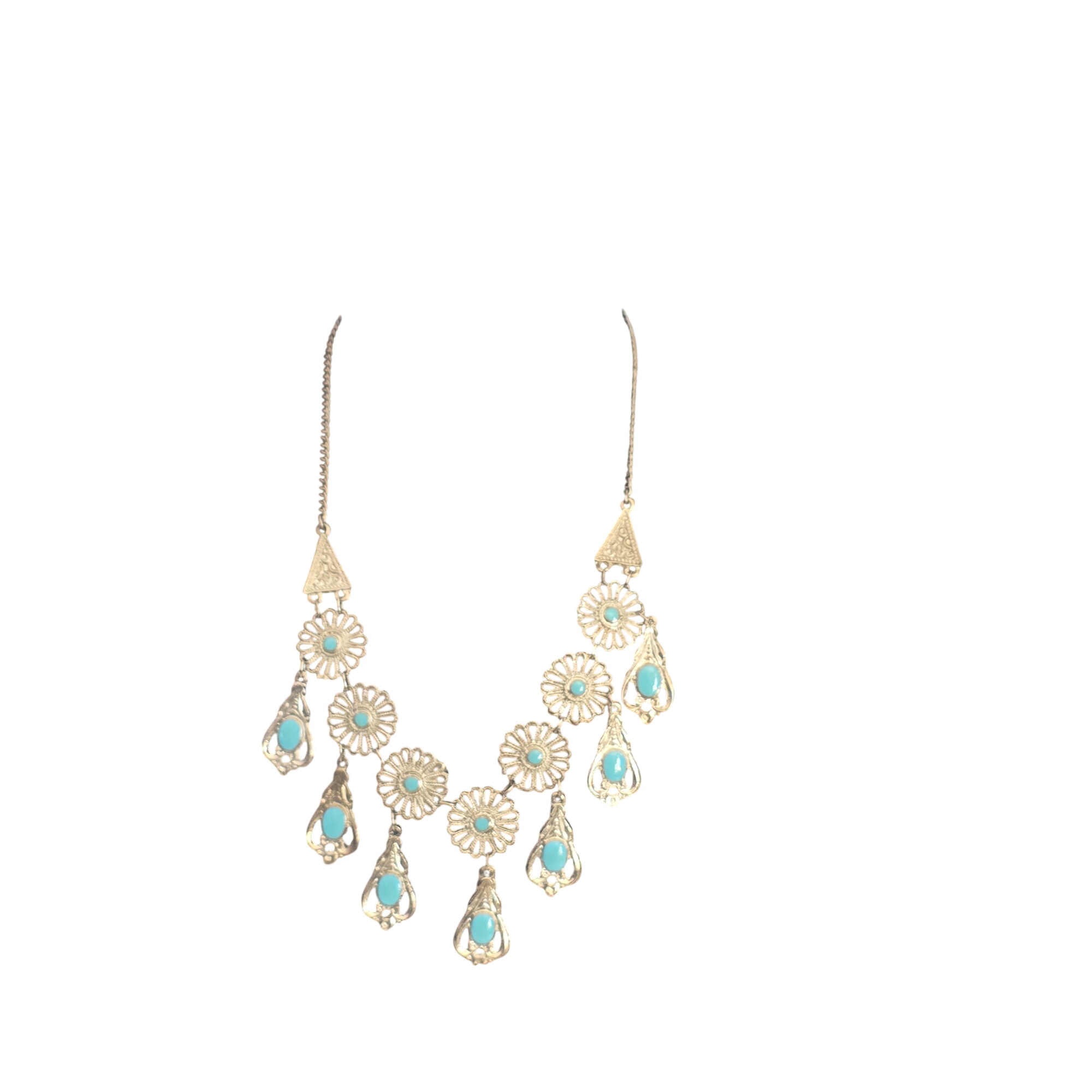 Acheter Collier style égyptien des années 70 Bon état - 14,00 € Collier style égyptien des années 70 Bon état - reconditionné disponible sur Label Emmaüs