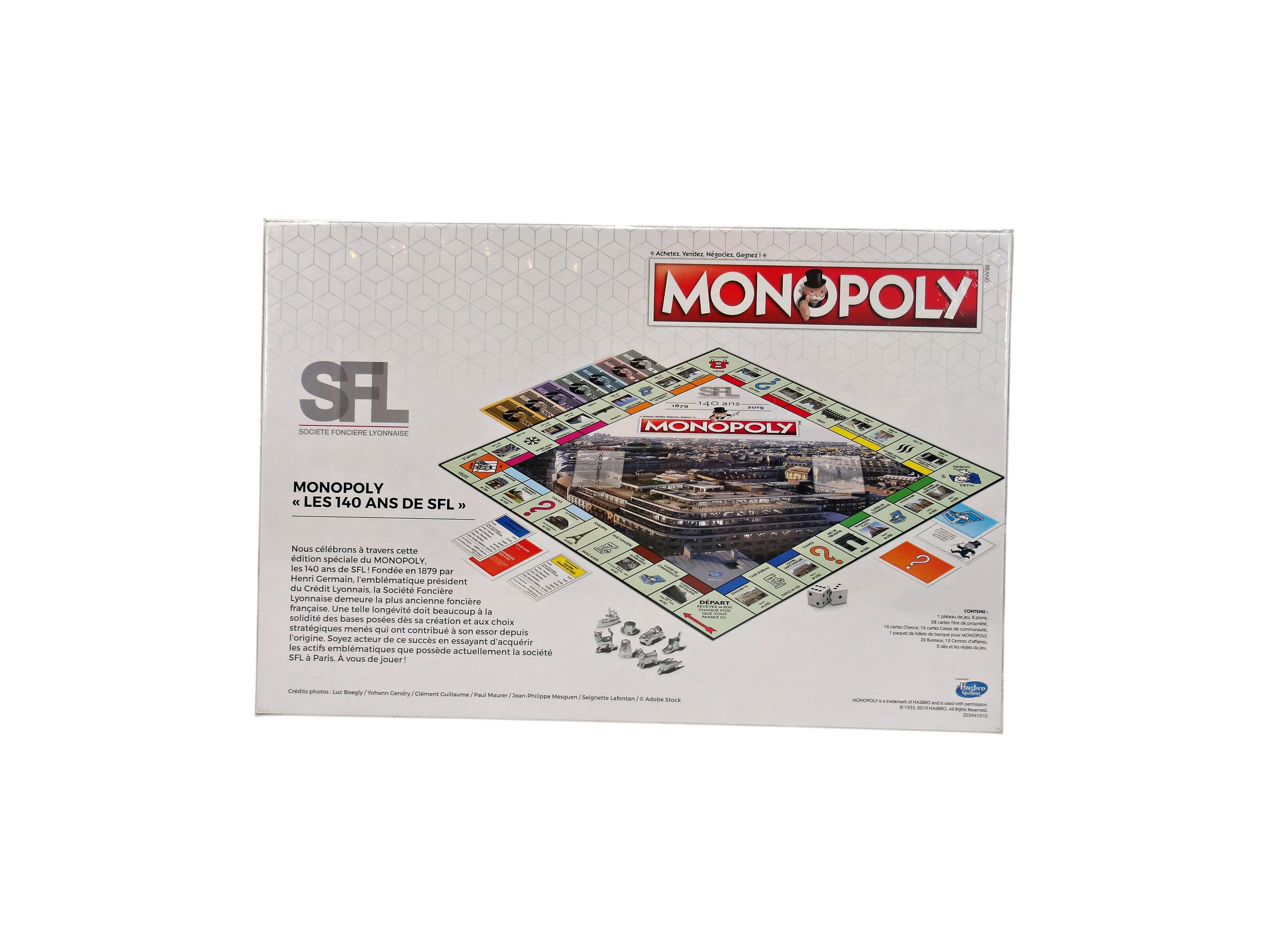 Monopoly SFL - Société Foncière Lyonnaise- Édition 2019 Comme neuf - Vue 2 - 