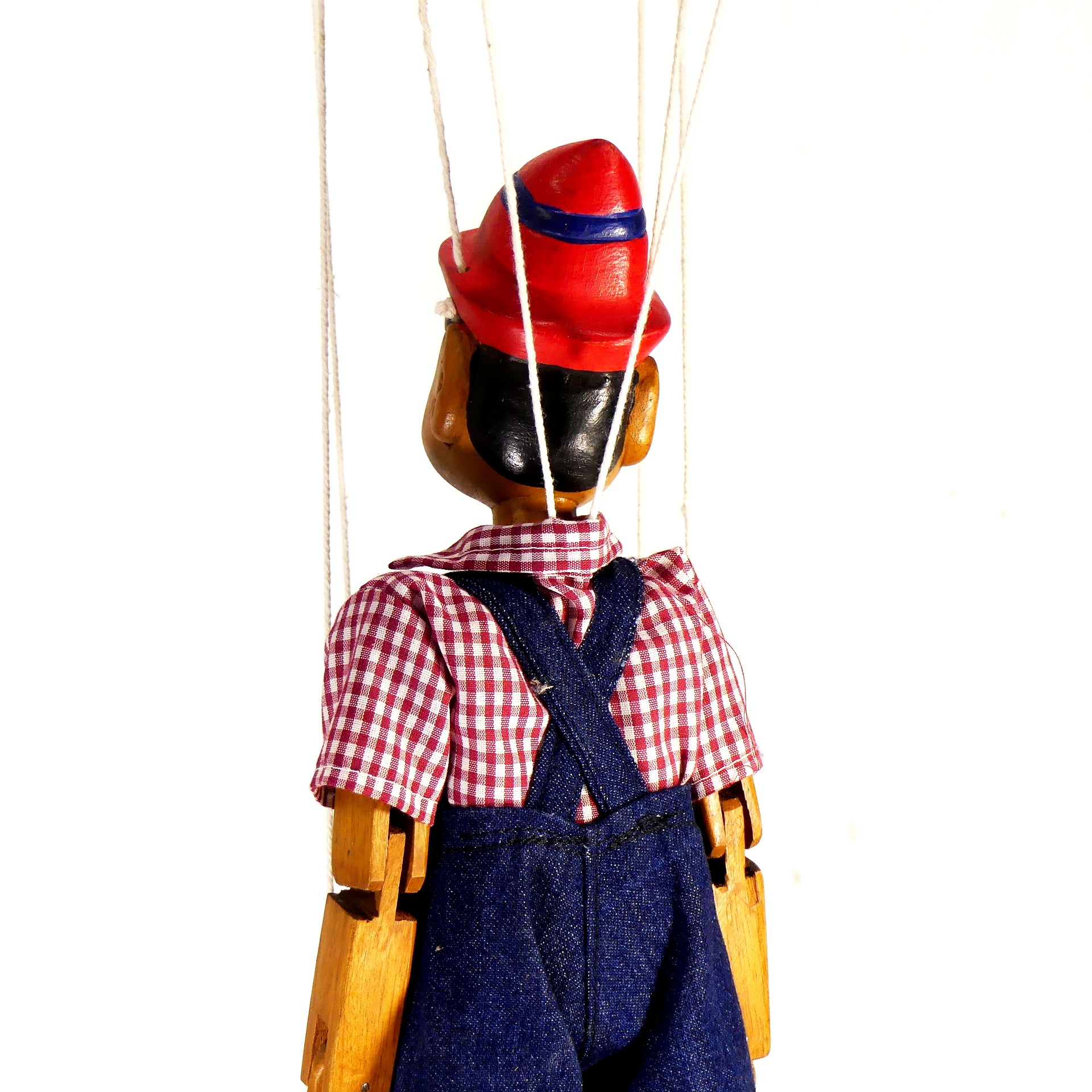 Marionnette articulée - Pinocchio - Bois Très bon état - Vue 9 - 