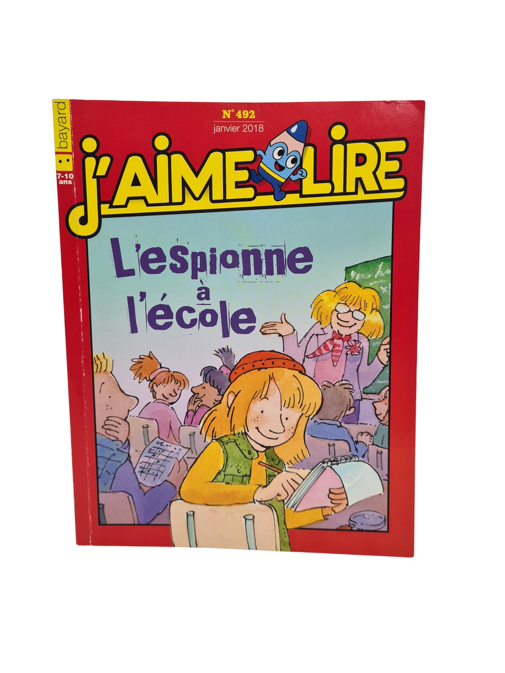 Livre d'enfant - J'aime lire L'espionne à l'école N°492 - bayard - 7/10 ans - Photo 0