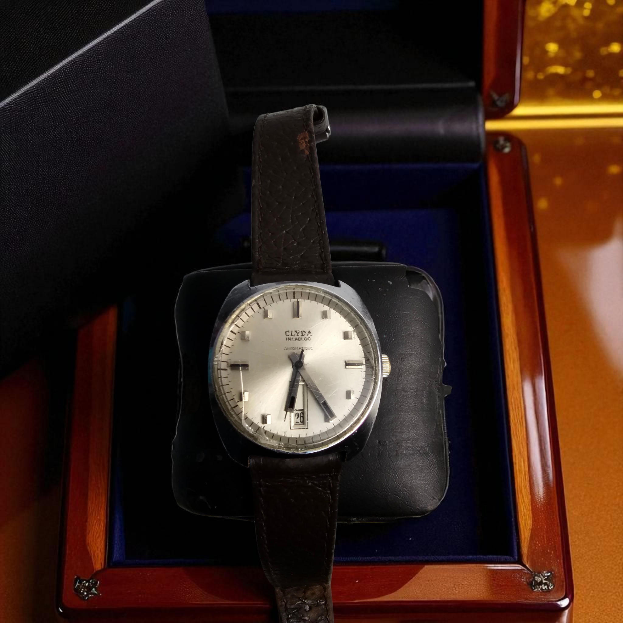 Montre vintage Automatique Dates & Jours marque Clyda [ Multicollection Collectionneur ] - Photo 3