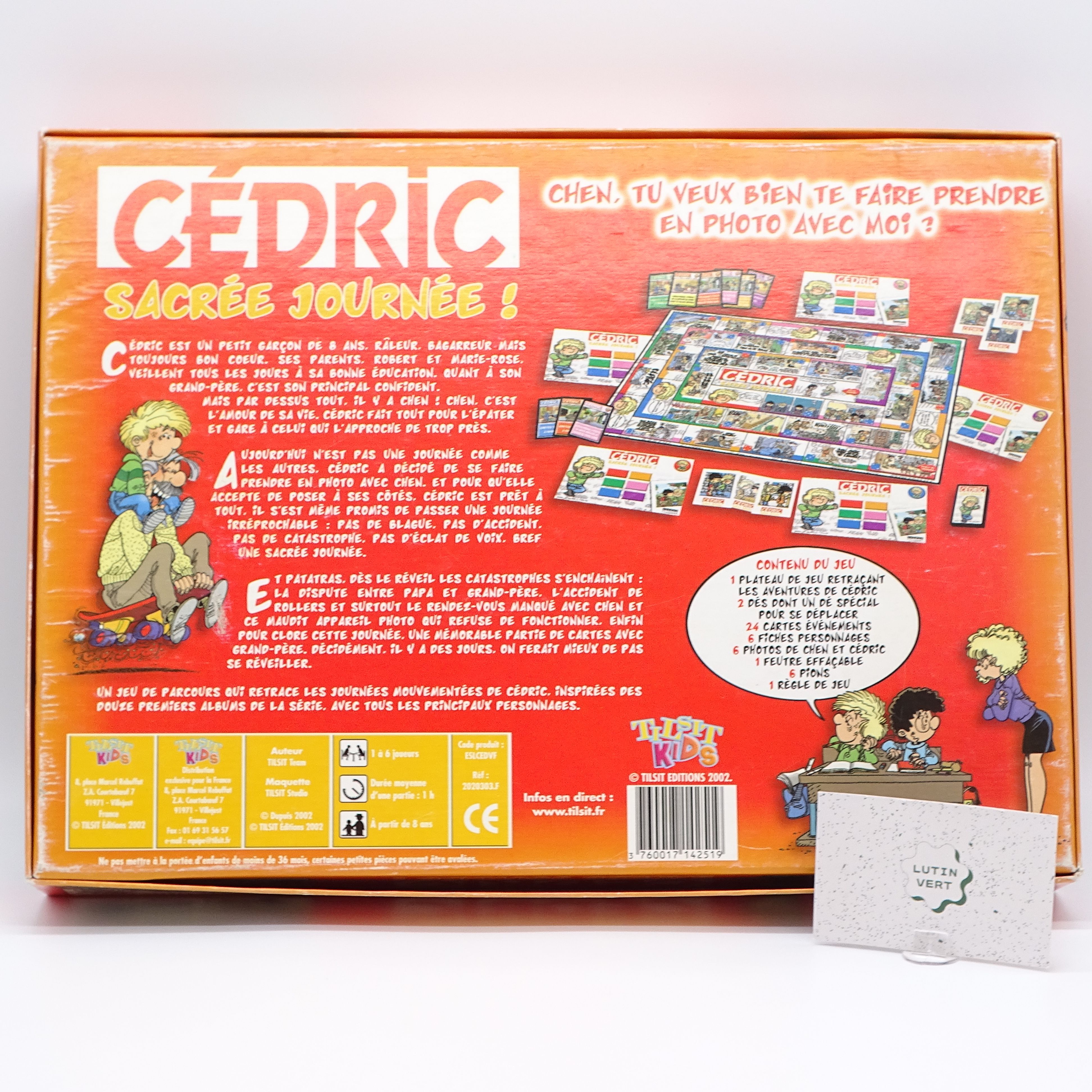 Cédric Sacrée journée TILSIT EDITIONS - Dès 8 ans | Ref 14455 Très bon état - Vue 3 - 