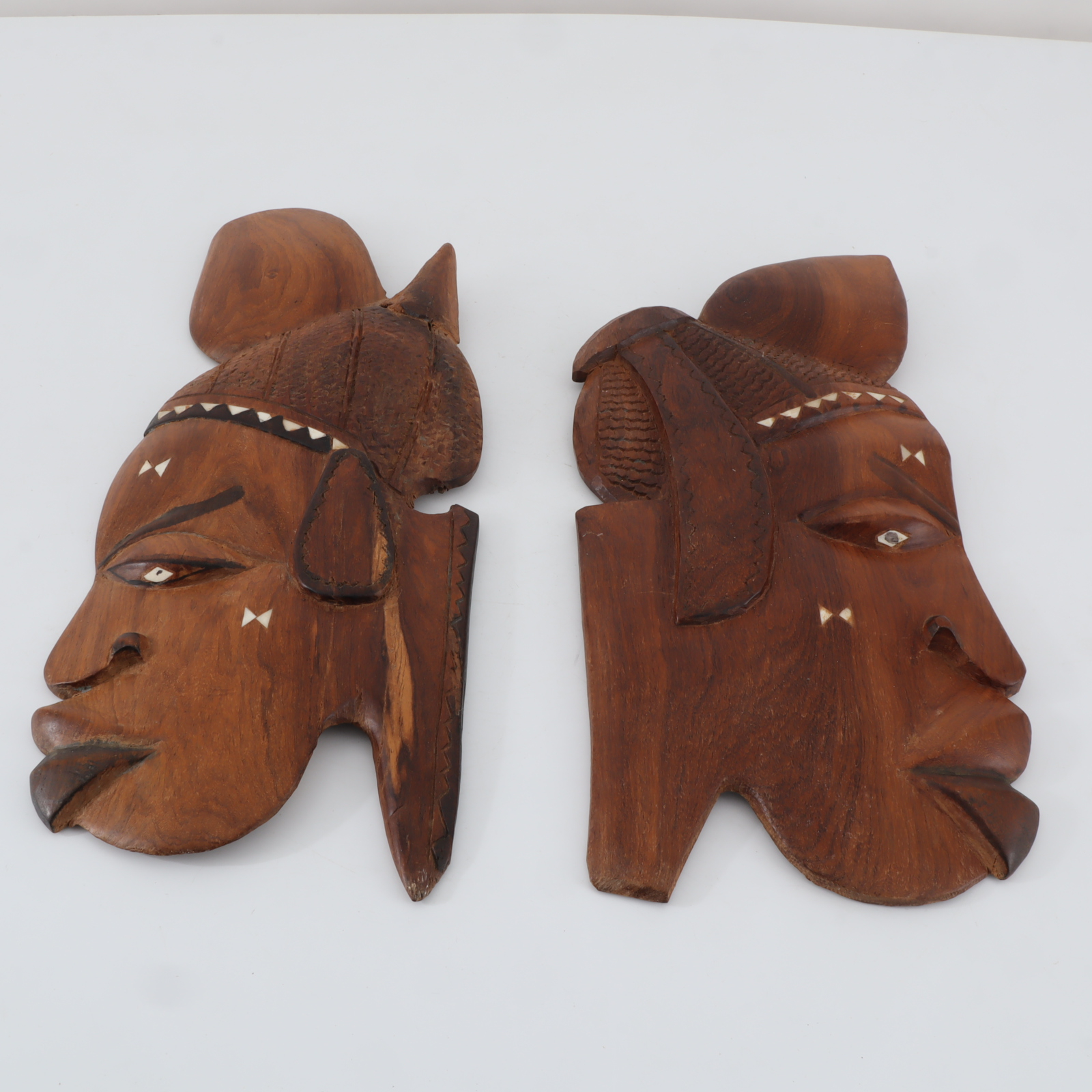 Deux masques africains - Photo 2