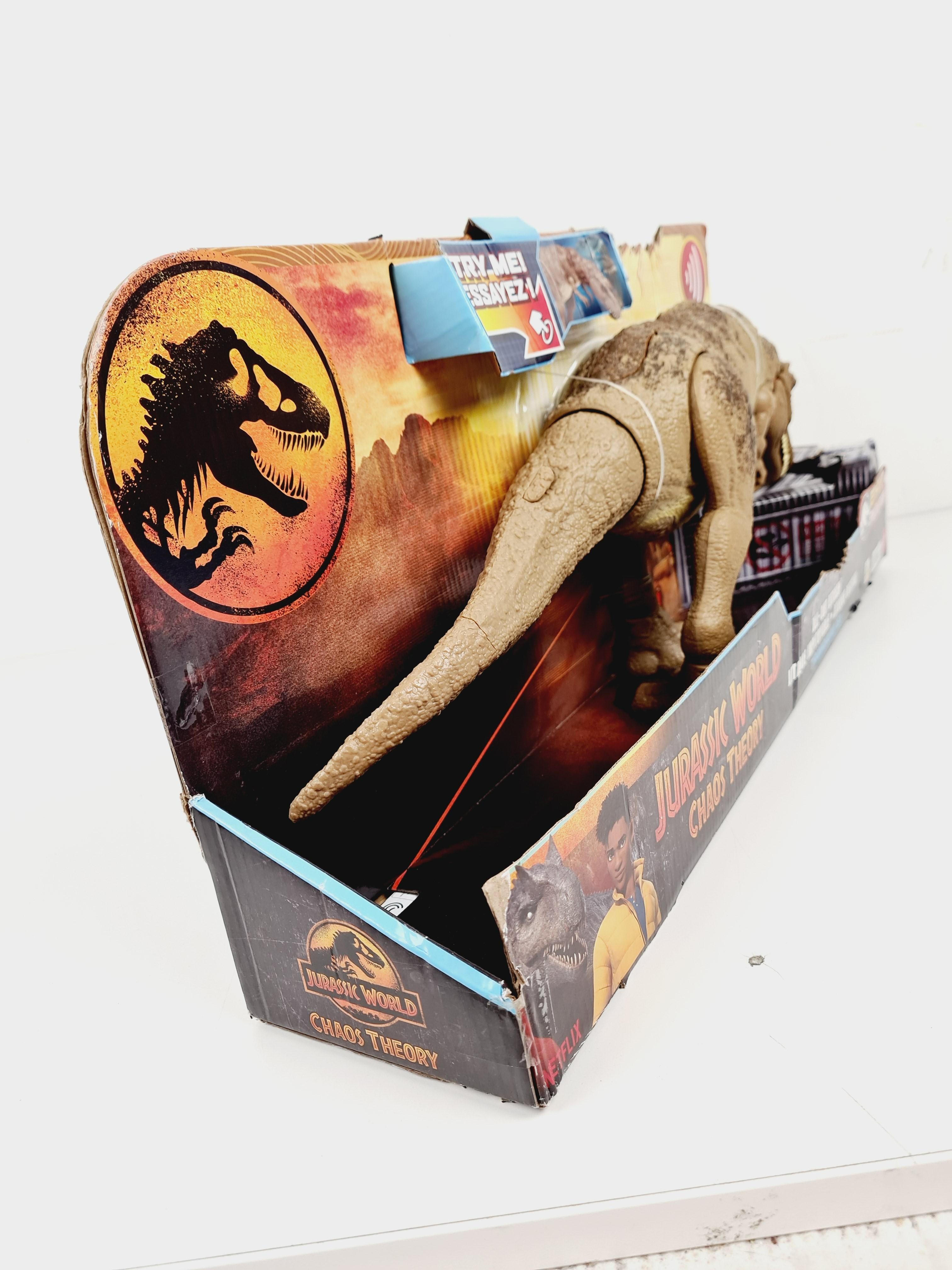 Voir photo 5 de Figurine - T-rex attaque Suprême Jurassic World - Mattel - 4 ans + Figurine - T-rex attaque Suprême Jurassic World - Mattel - 4 ans + Comme neuf - Vue 5 -
